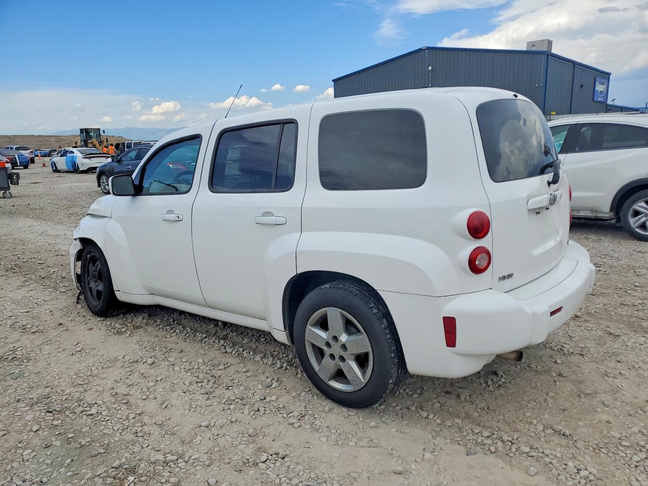 2011 Chevrolet Hhr Lt White vin: 3GNBABFW6BS610761
