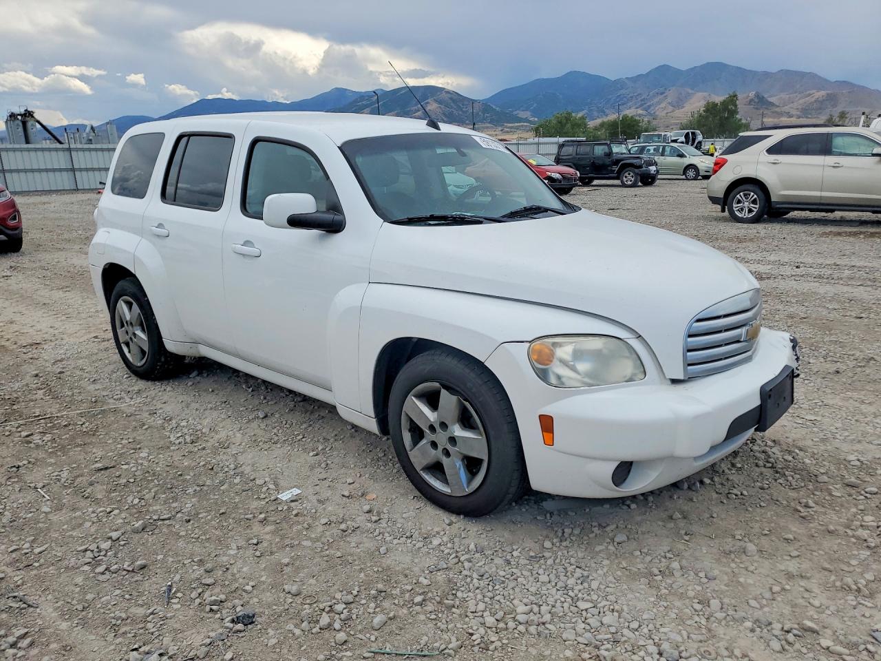 2011 Chevrolet Hhr Lt White vin: 3GNBABFW6BS610761