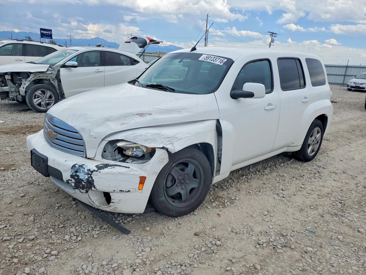 2011 Chevrolet Hhr Lt Белый vin: 3GNBABFW6BS610761