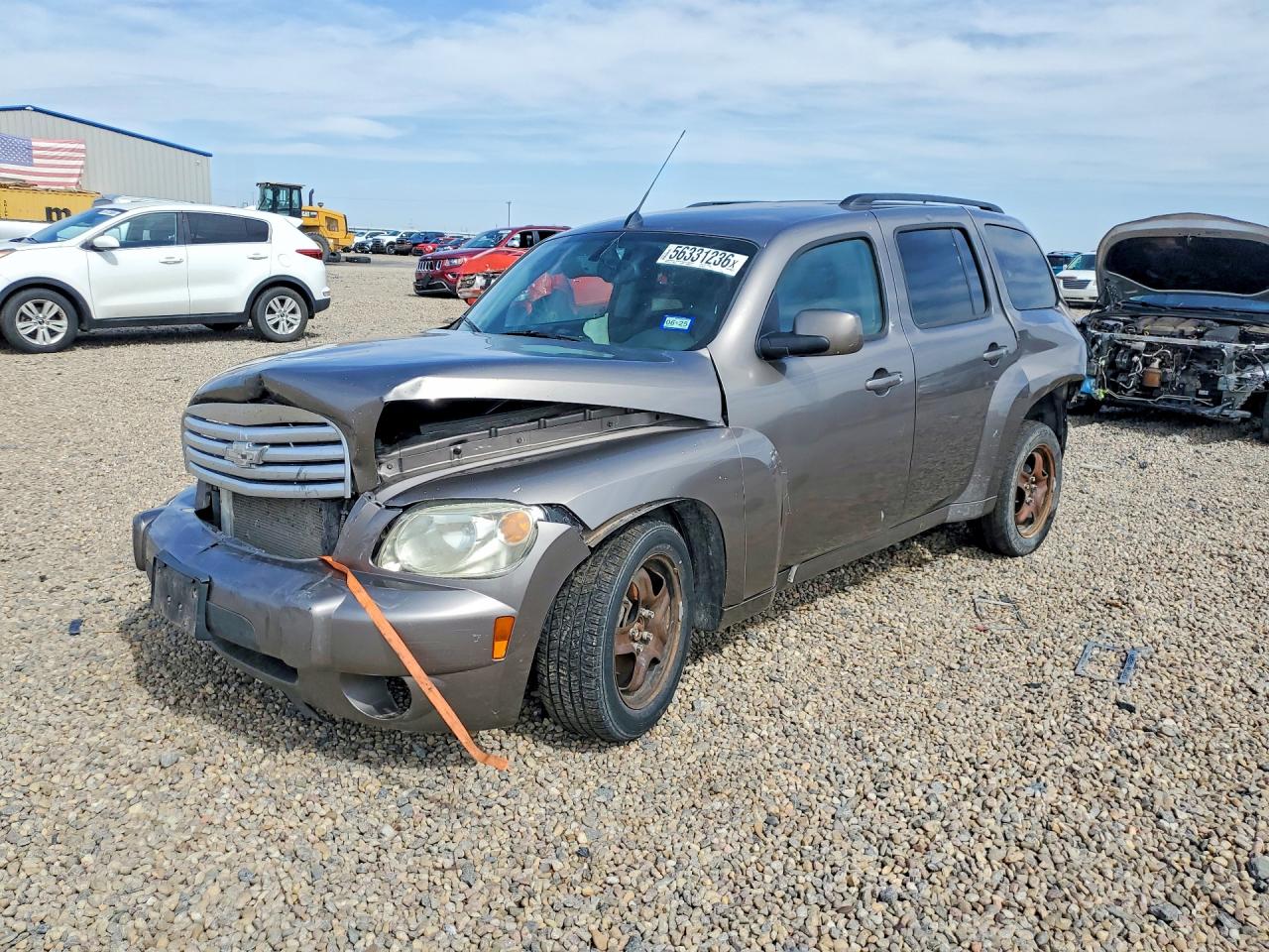 2011 Chevrolet Hhr Lt Gray vin: 3GNBABFW7BS562767