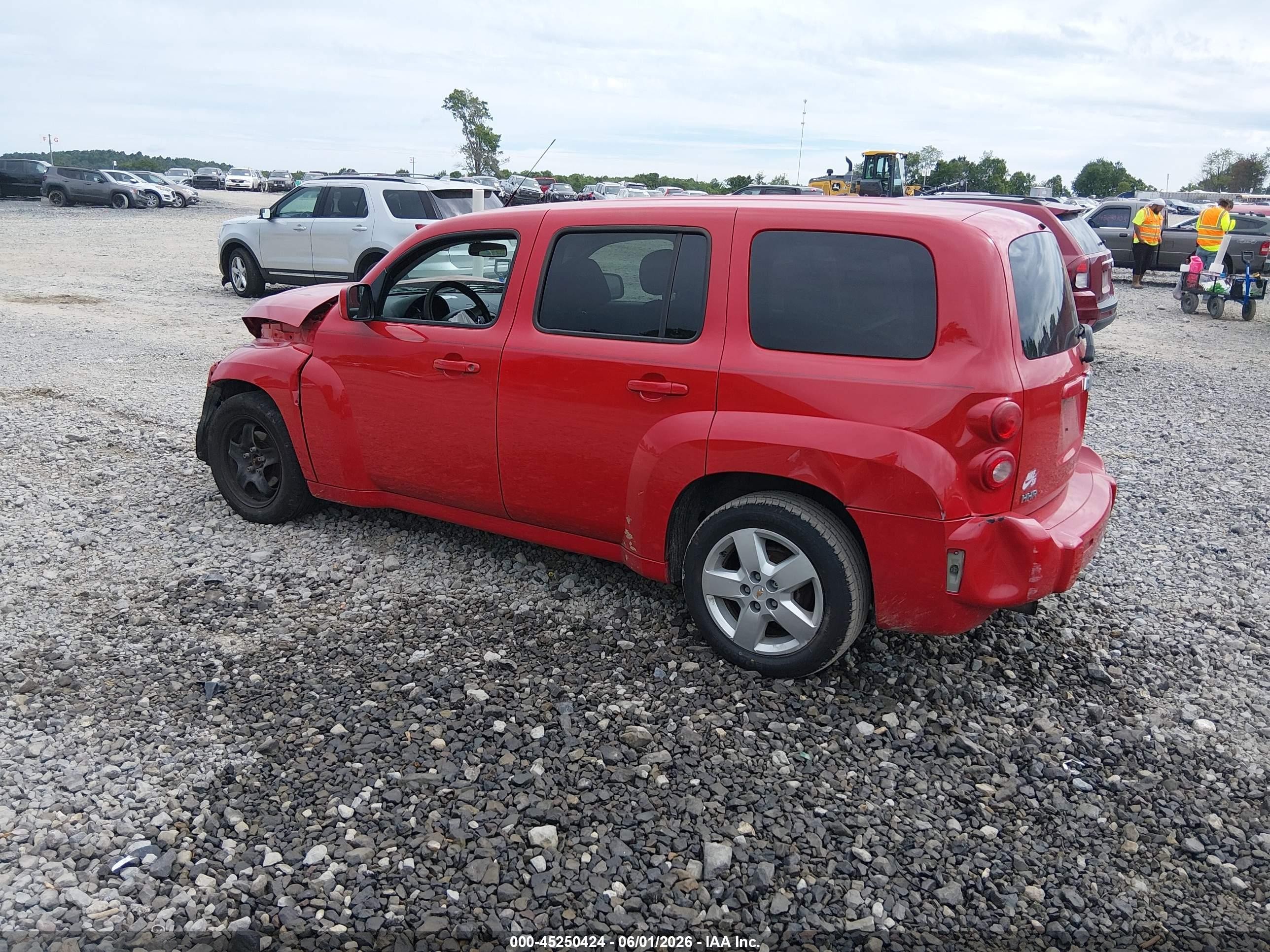 2011 Chevrolet Hhr Lt Red vin: 3GNBABFW7BS572893