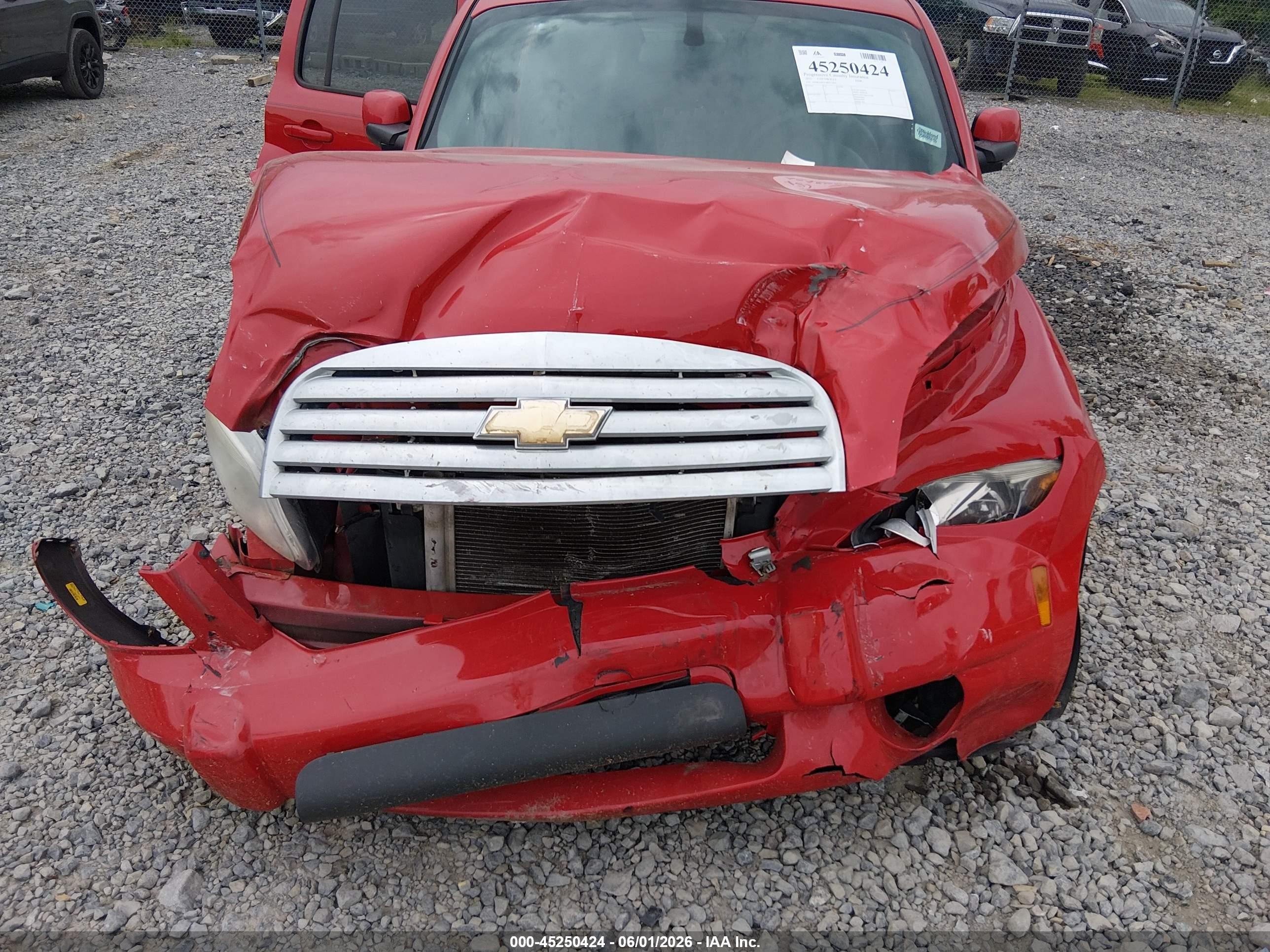 2011 Chevrolet Hhr Lt Red vin: 3GNBABFW7BS572893