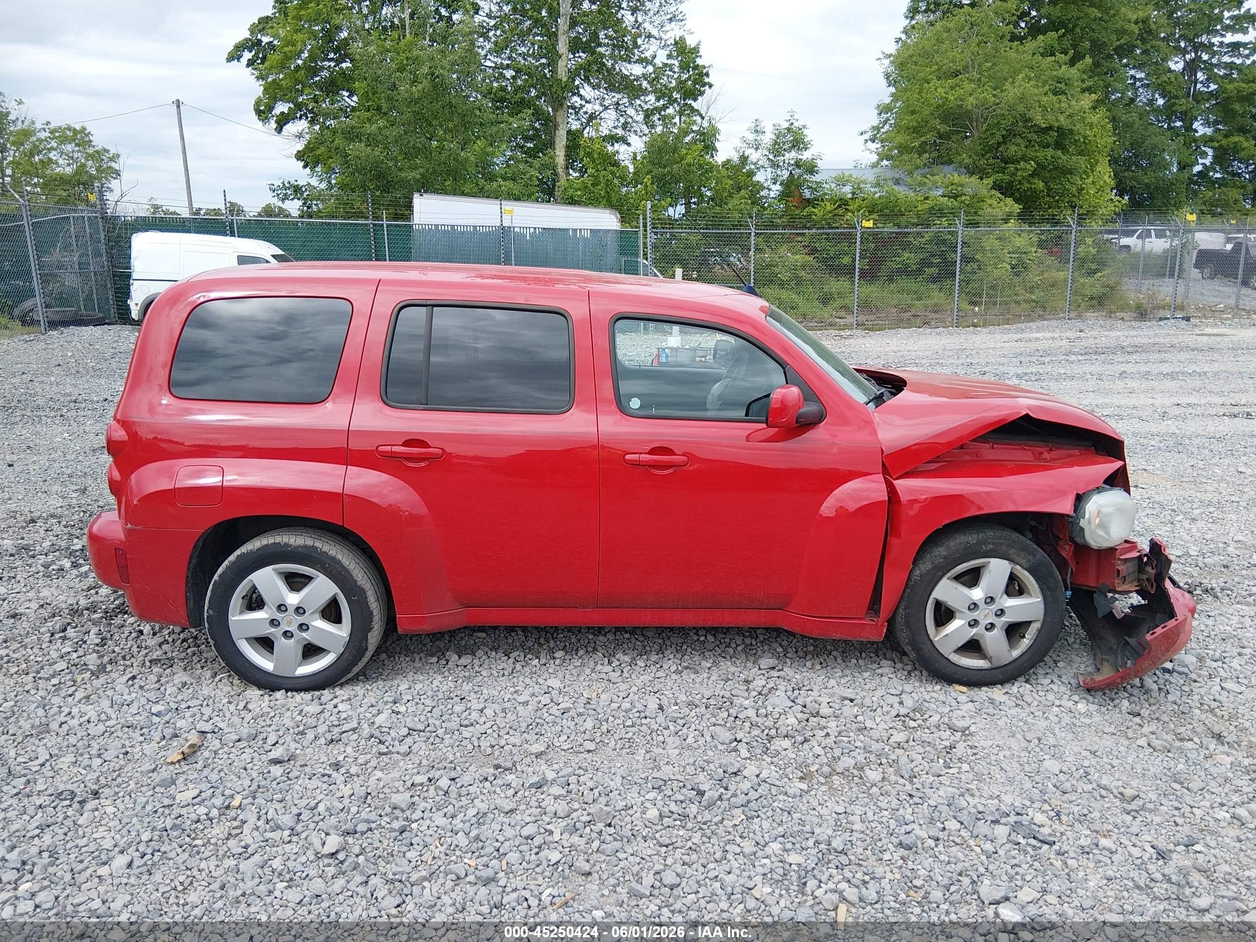 2011 Chevrolet Hhr Lt Red vin: 3GNBABFW7BS572893