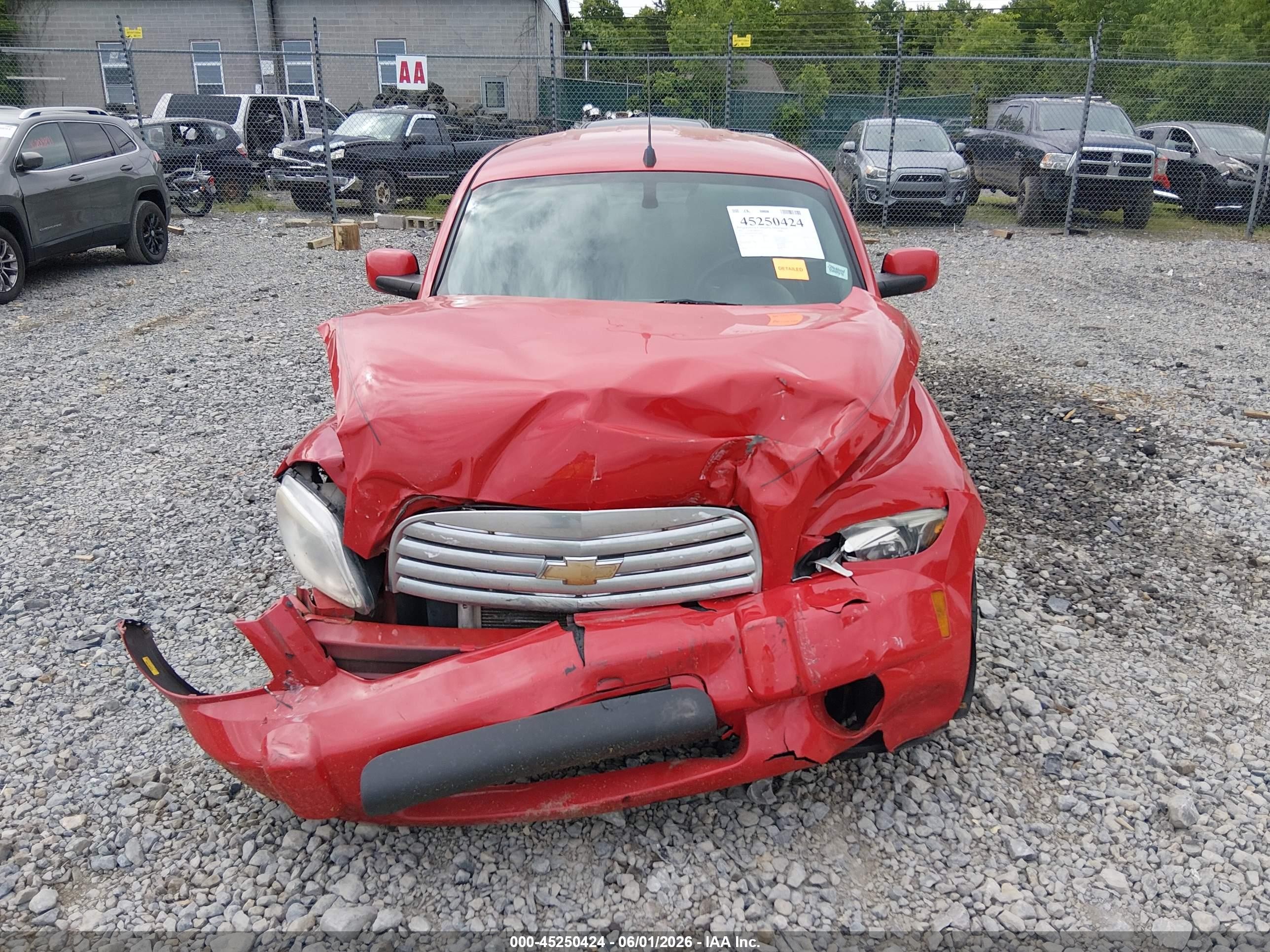 2011 Chevrolet Hhr Lt Red vin: 3GNBABFW7BS572893