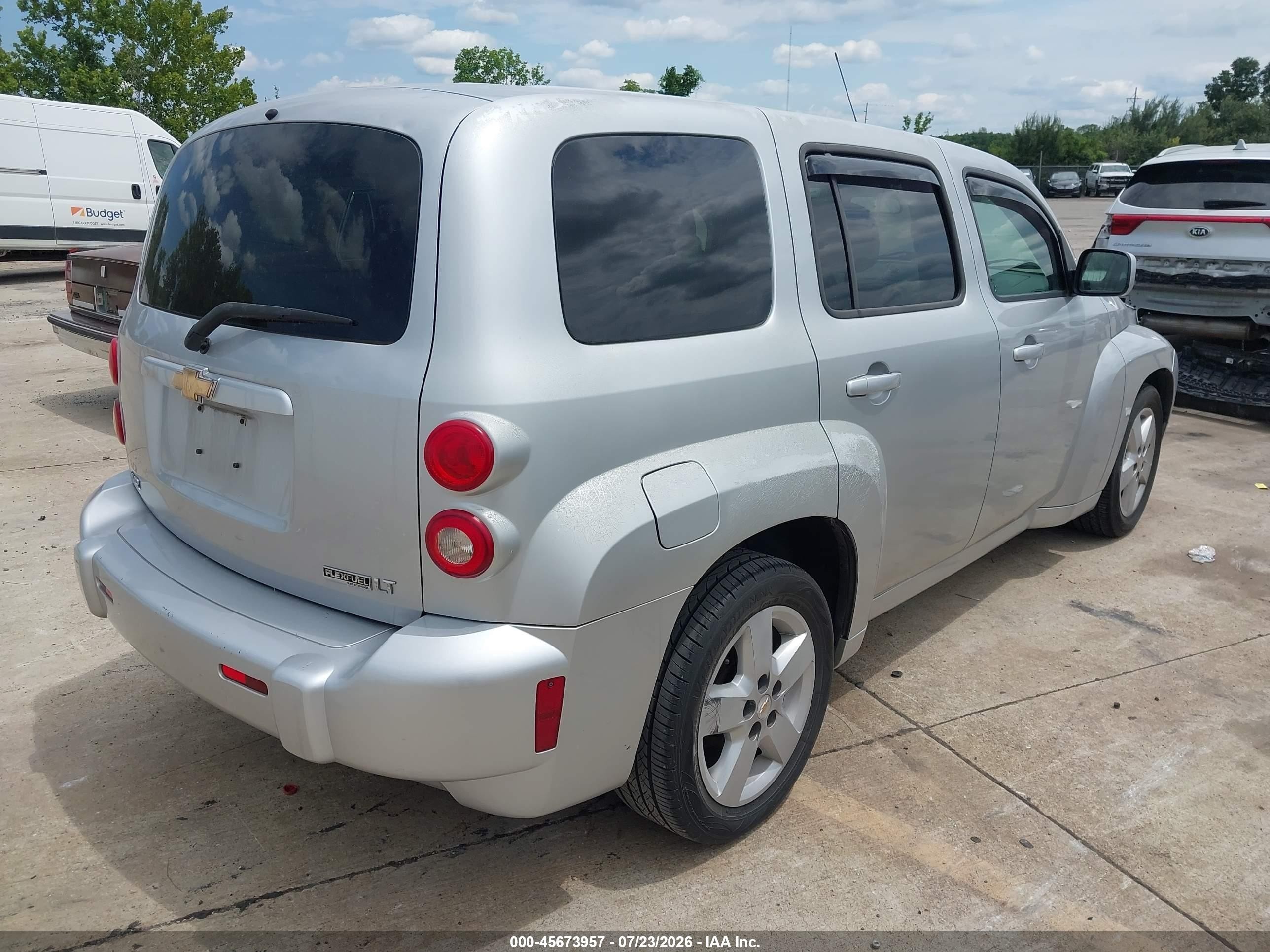 2011 Chevrolet Hhr Lt W/1lt Серебряный vin: 3GNBABFW8BS530958
