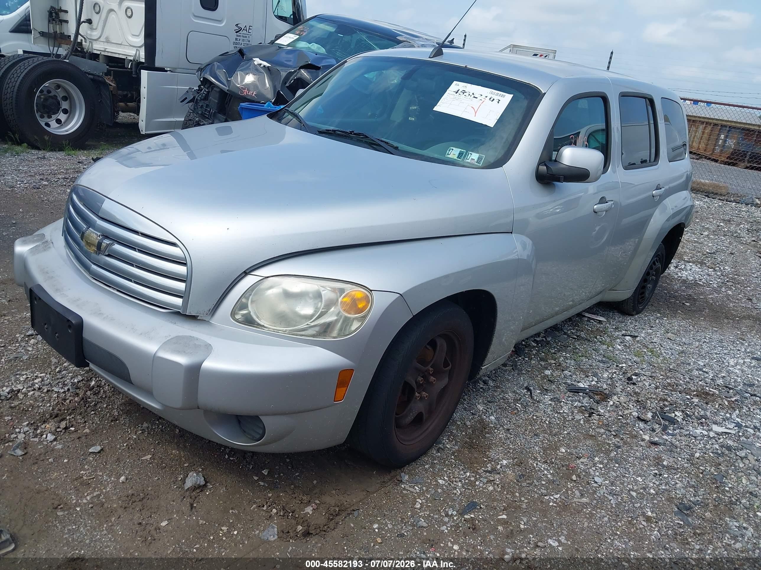 2011 Chevrolet Hhr Lt W/1lt Silver vin: 3GNBABFW8BS557545