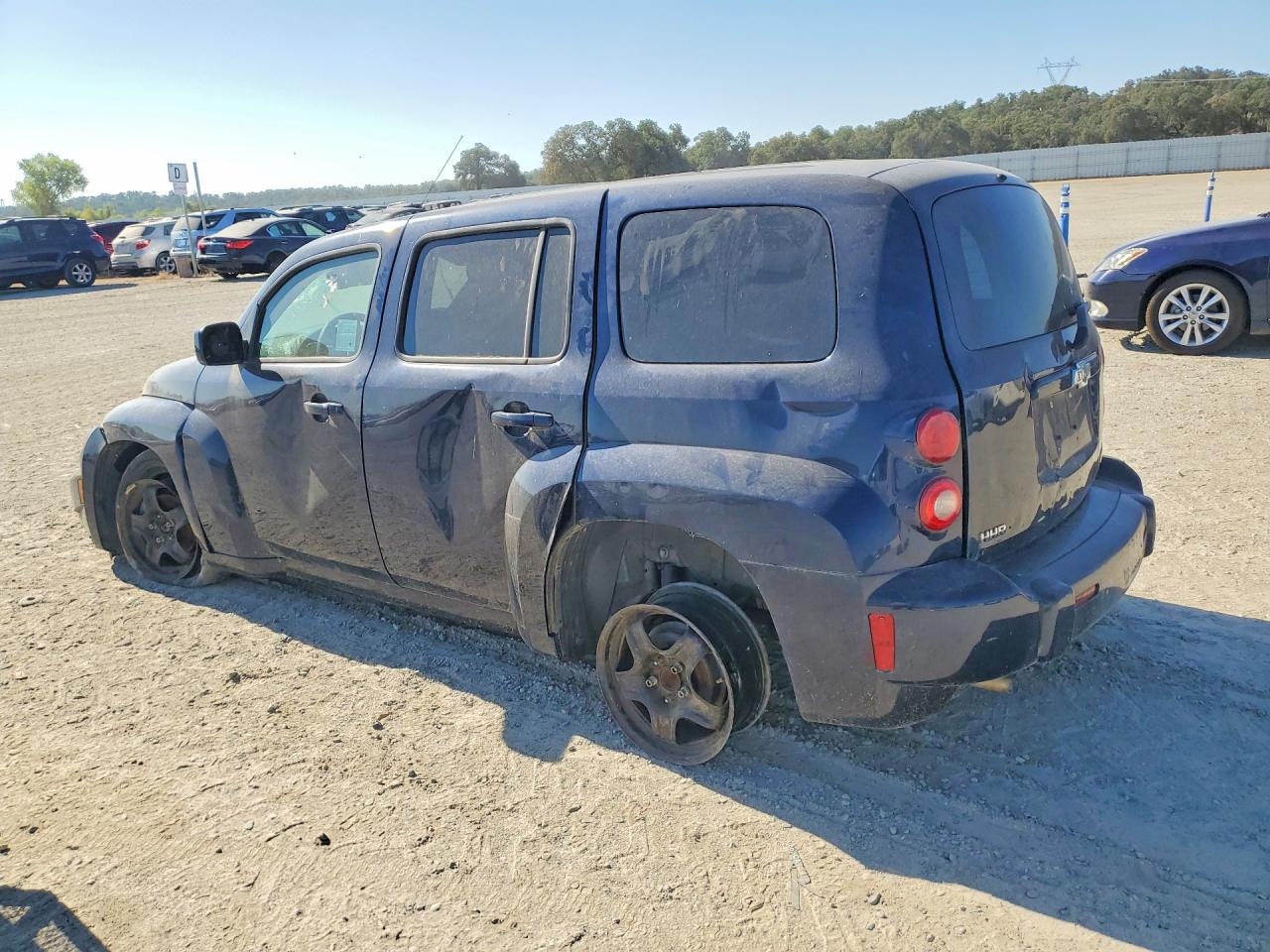 2011 Chevrolet Hhr Lt Синий vin: 3GNBABFW8BS612950
