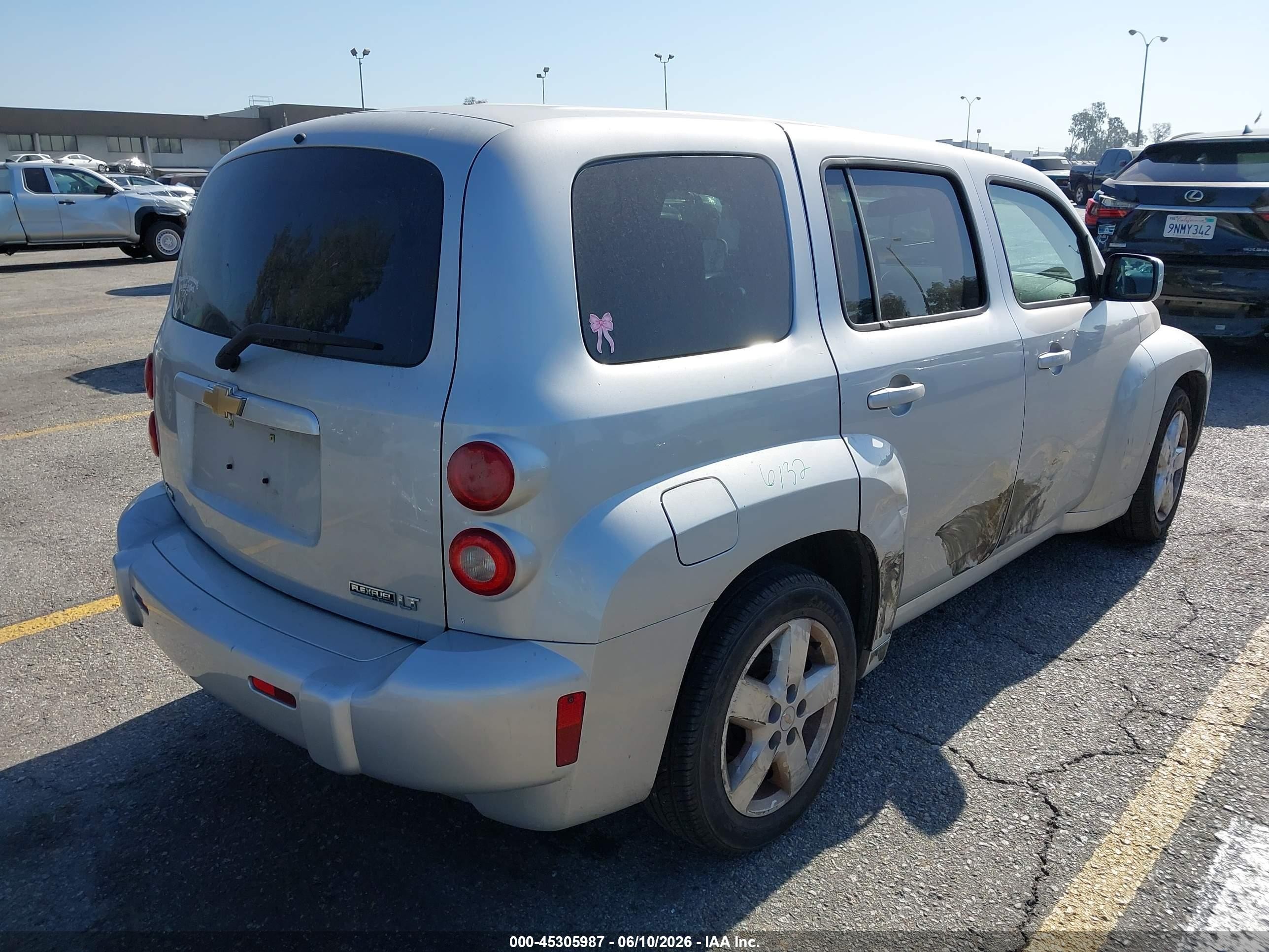 2011 Chevrolet Hhr Lt Silver vin: 3GNBABFW9BS511805
