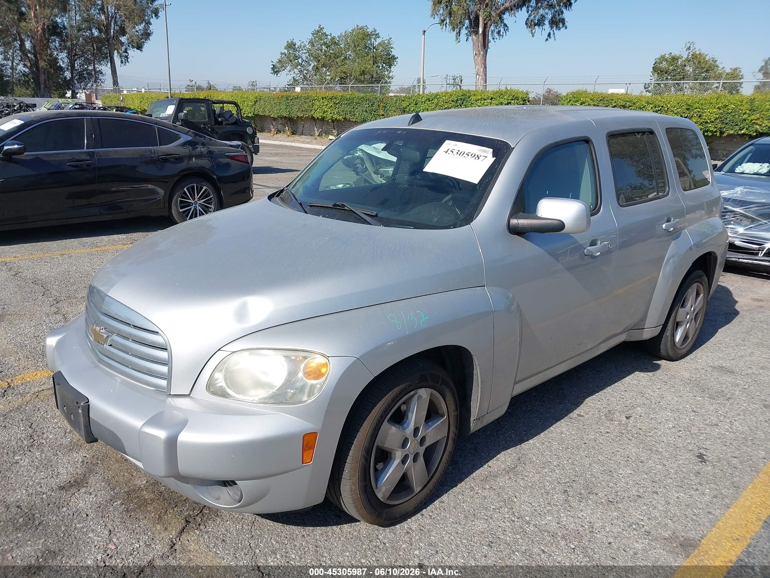 2011 Chevrolet Hhr Lt Silver vin: 3GNBABFW9BS511805