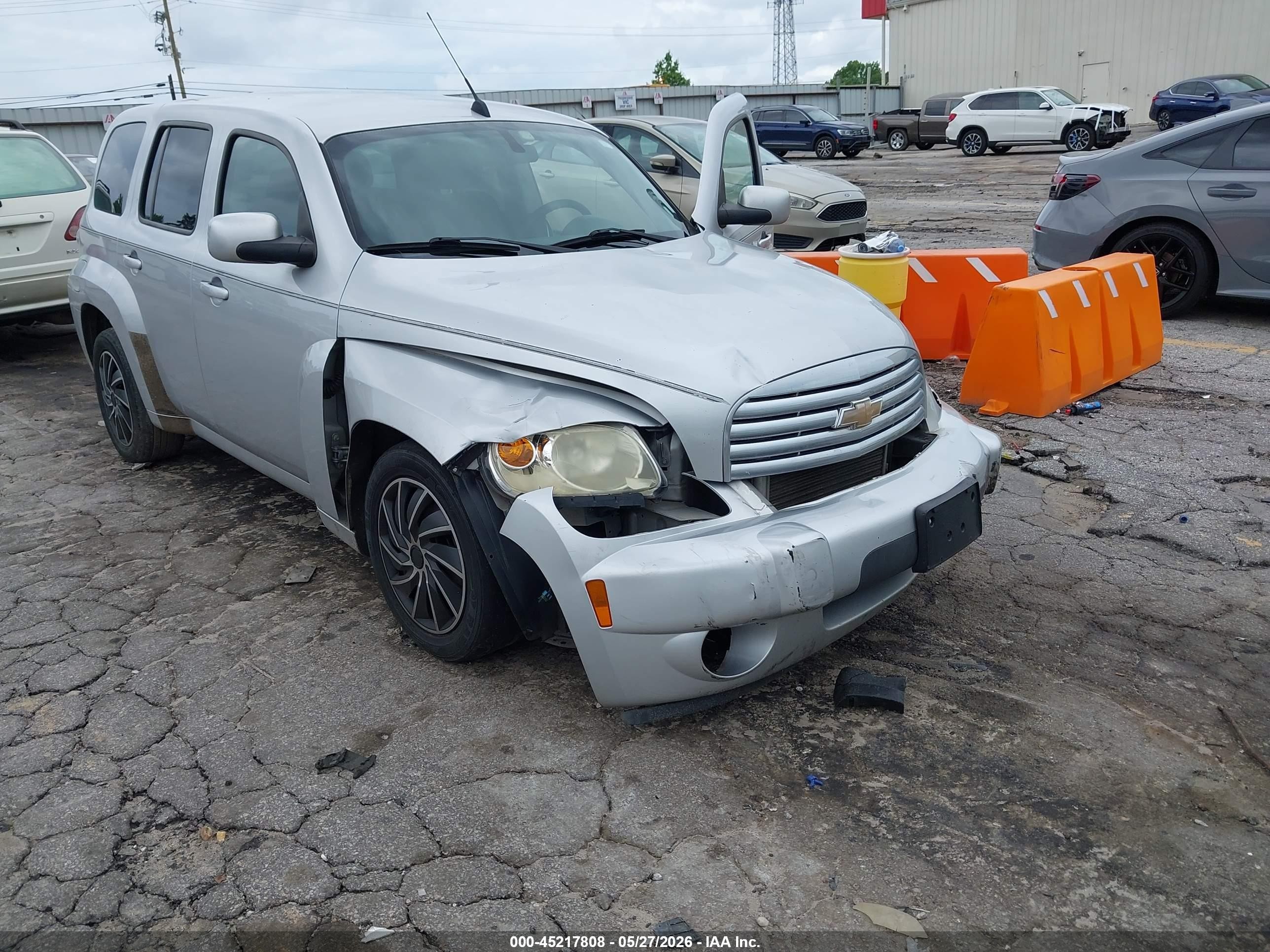 2011 Chevrolet Hhr Lt Silver vin: 3GNBABFW9BS530290