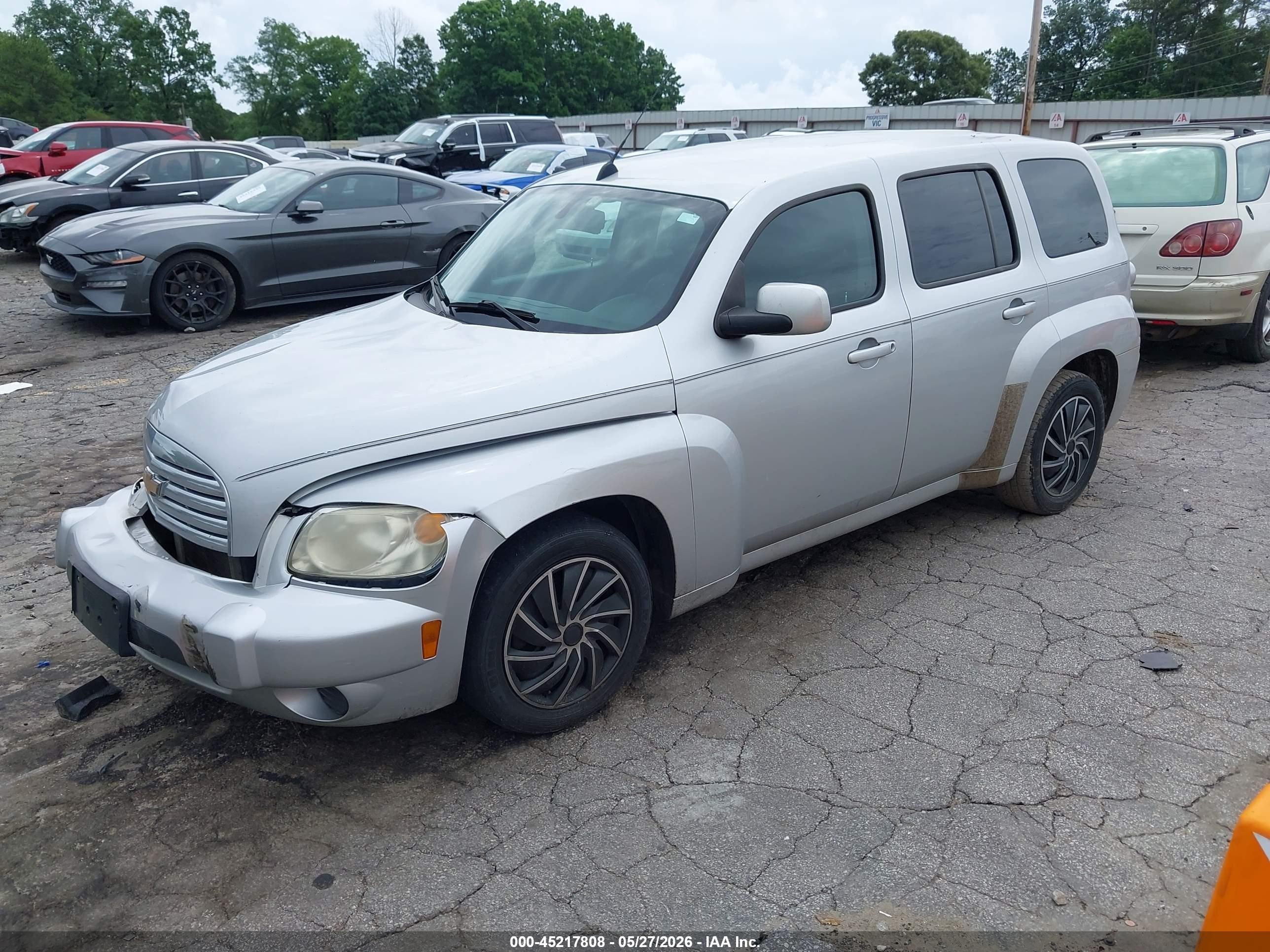2011 Chevrolet Hhr Lt Silver vin: 3GNBABFW9BS530290