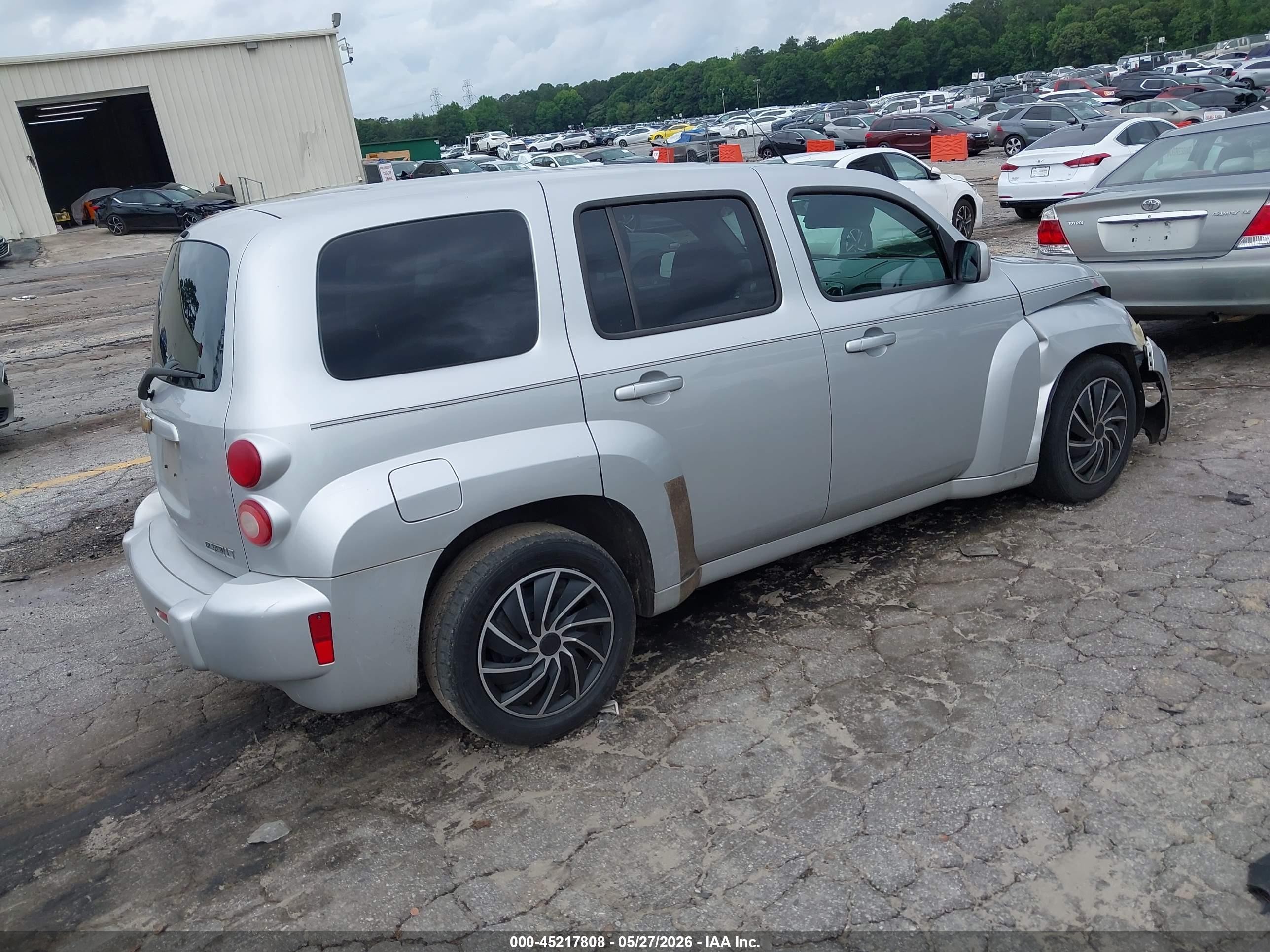 2011 Chevrolet Hhr Lt Silver vin: 3GNBABFW9BS530290