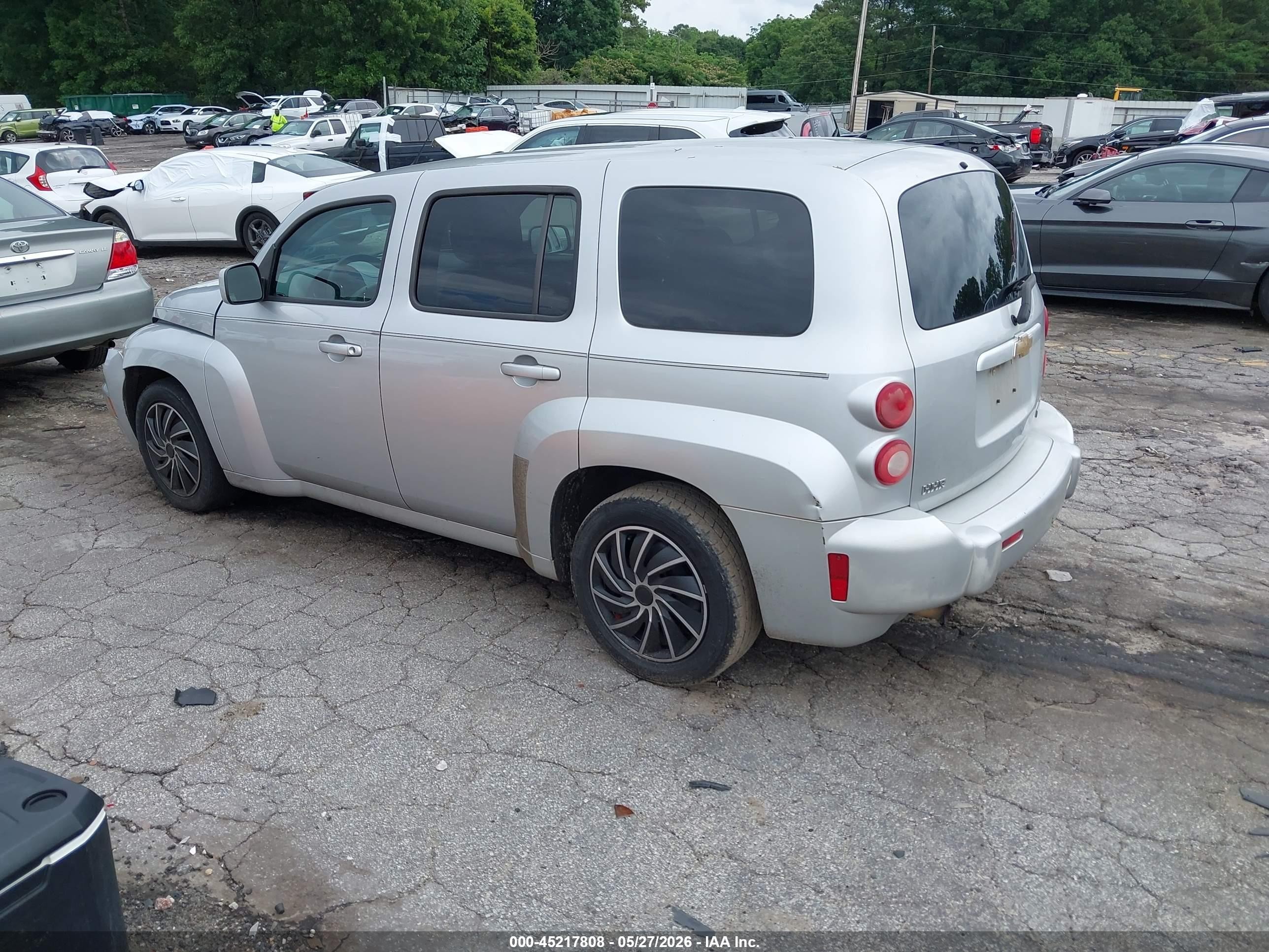 2011 Chevrolet Hhr Lt Silver vin: 3GNBABFW9BS530290