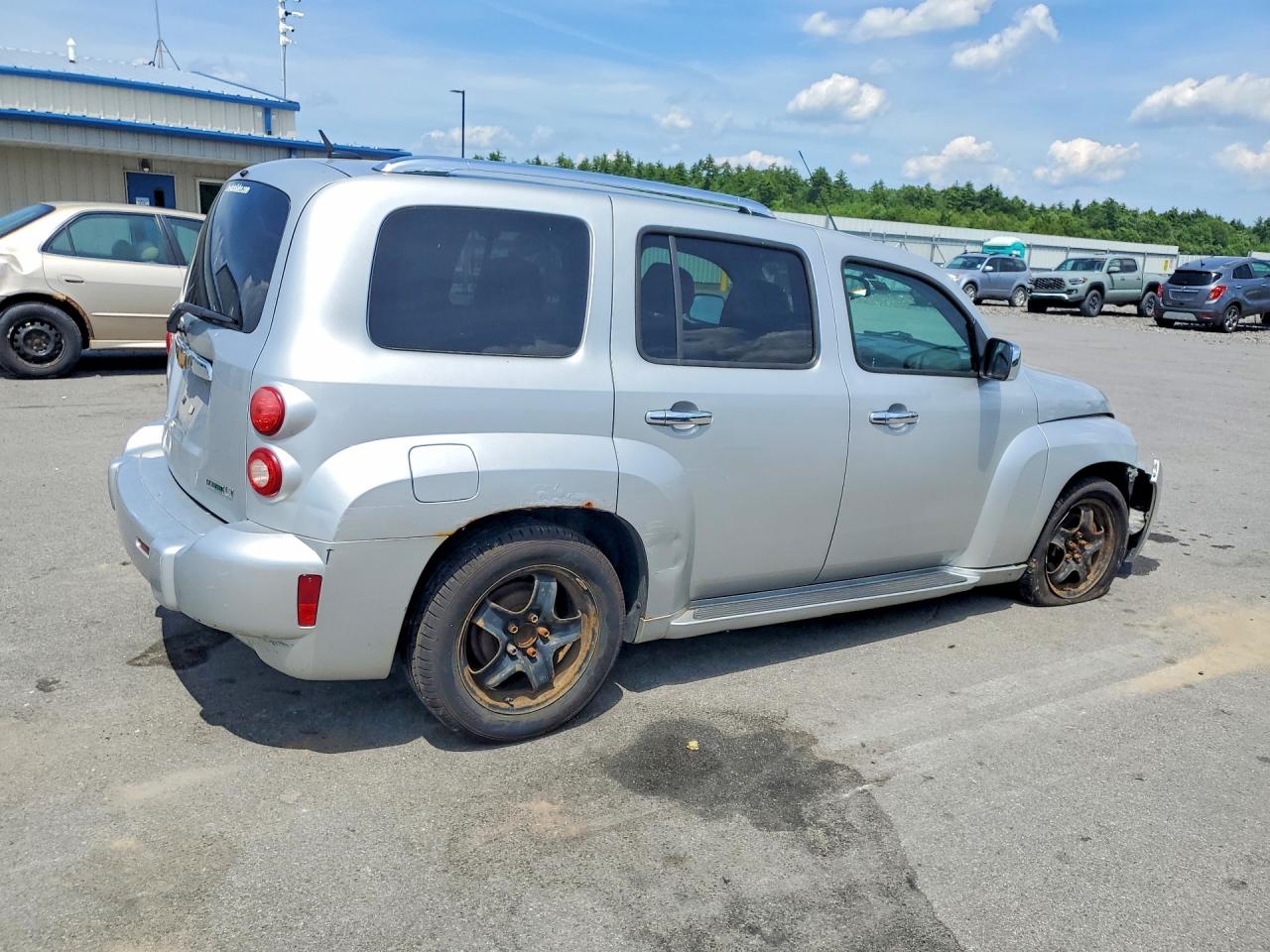2011 Chevrolet Hhr Lt Silver vin: 3GNBABFW9BS592532