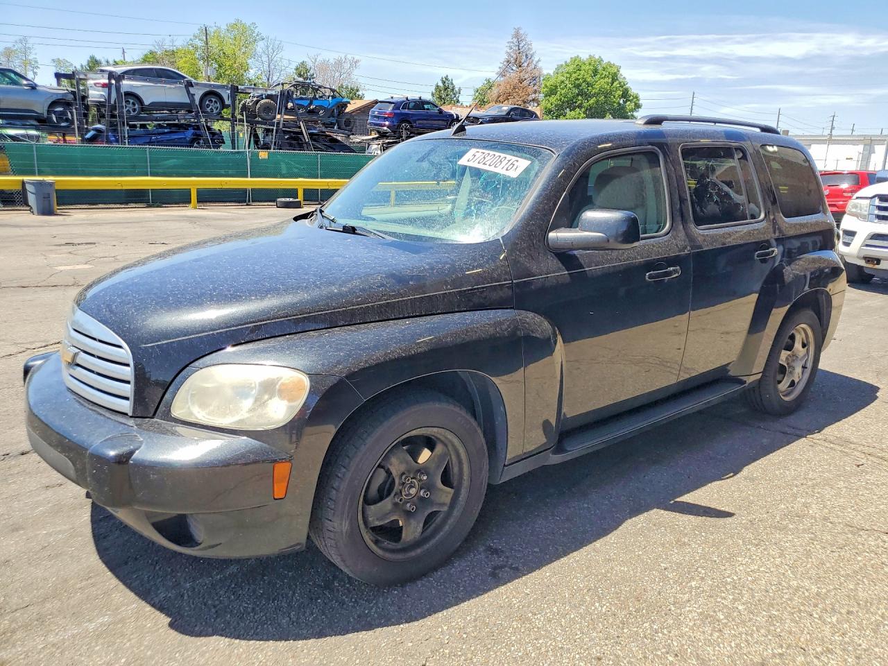 2011 Chevrolet Hhr Lt Black vin: 3GNBABFW9BS610415