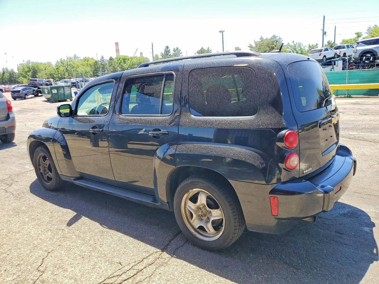 2011 Chevrolet Hhr Lt Black vin: 3GNBABFW9BS610415