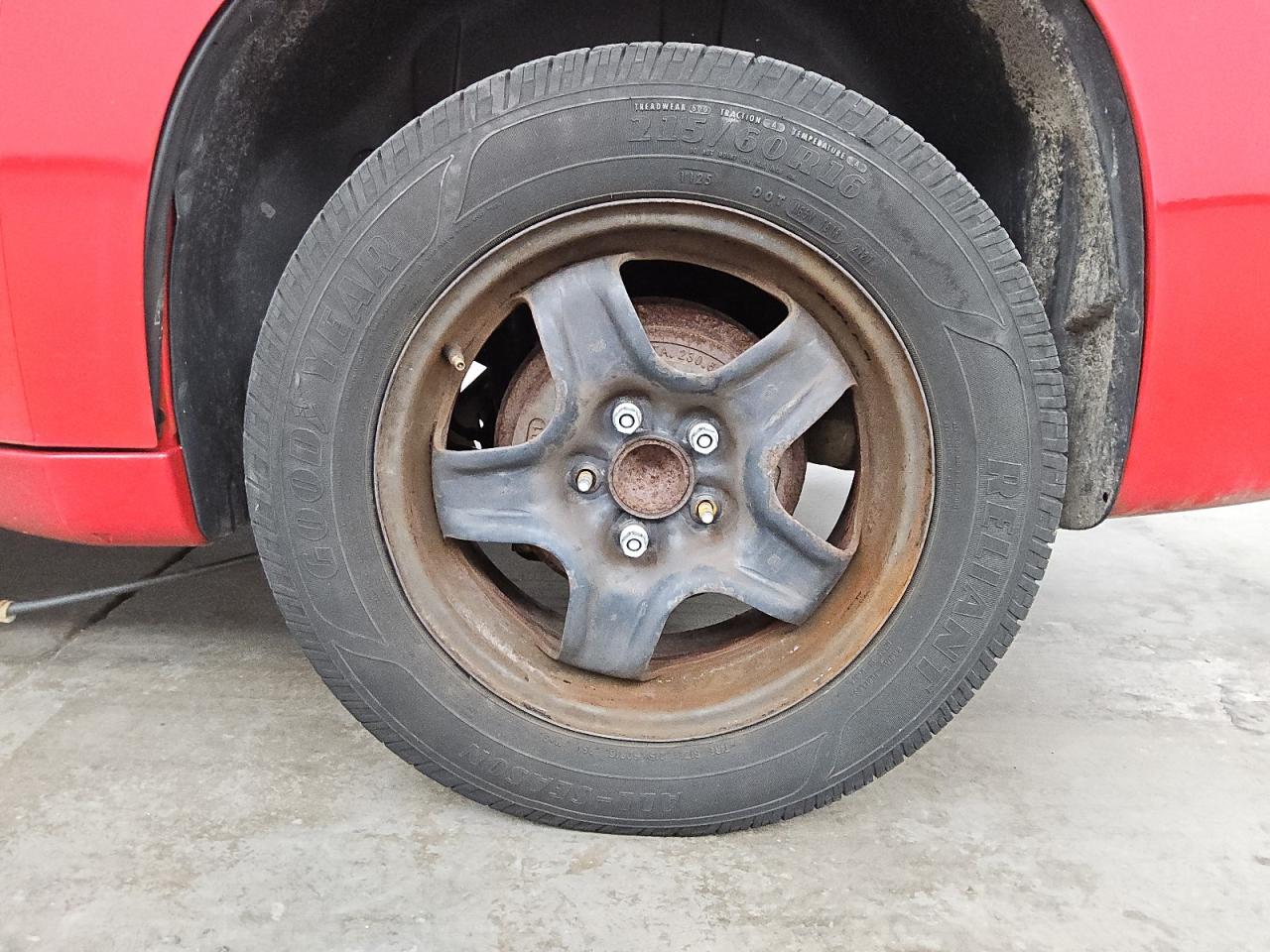 2011 Chevrolet Hhr Lt Red vin: 3GNBABFWXBS510145 Damage: Left Rear Wheel, Corrosion, > 12 Inches