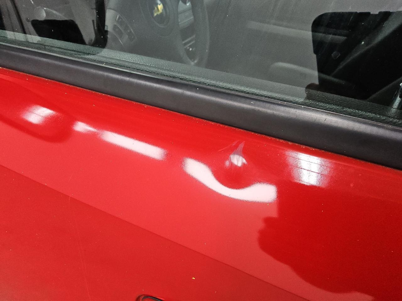 2011 Chevrolet Hhr Lt Red vin: 3GNBABFWXBS510145 Damage: Left Front Door, Dent(S) W/ Paint Dmg, 1 To 2 Inches