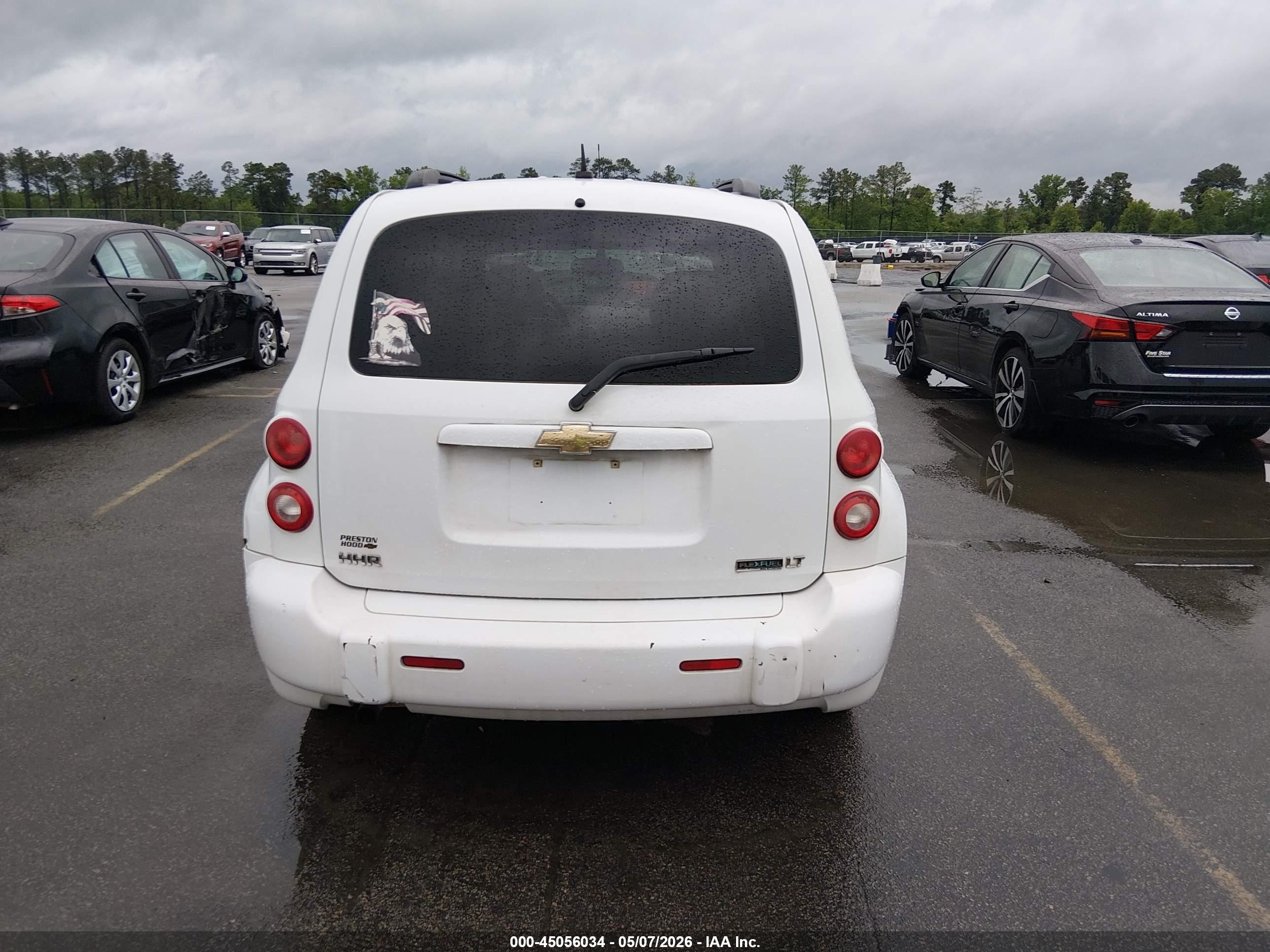 2011 Chevrolet Hhr Lt White vin: 3GNBABFWXBS565470