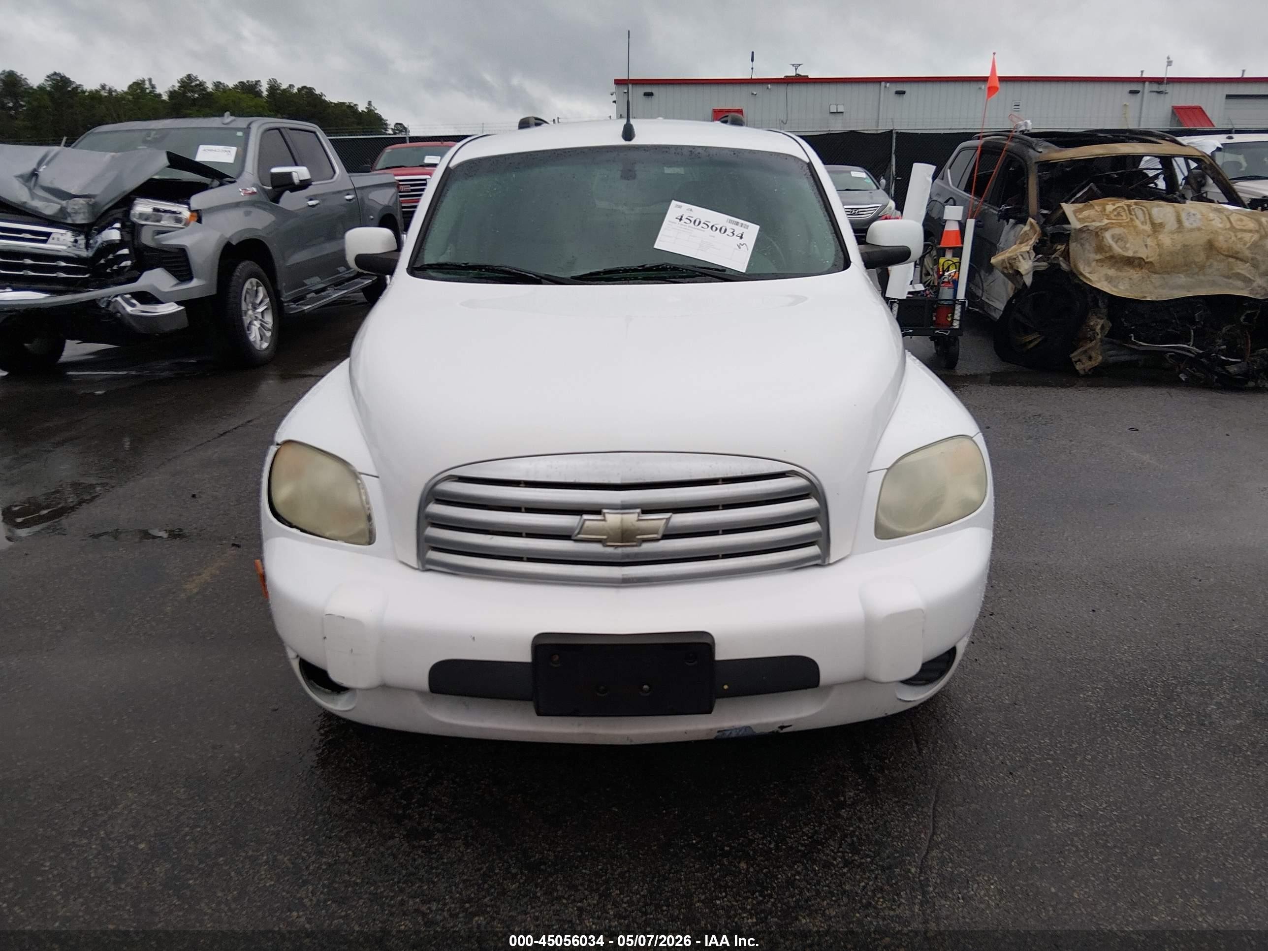 2011 Chevrolet Hhr Lt White vin: 3GNBABFWXBS565470