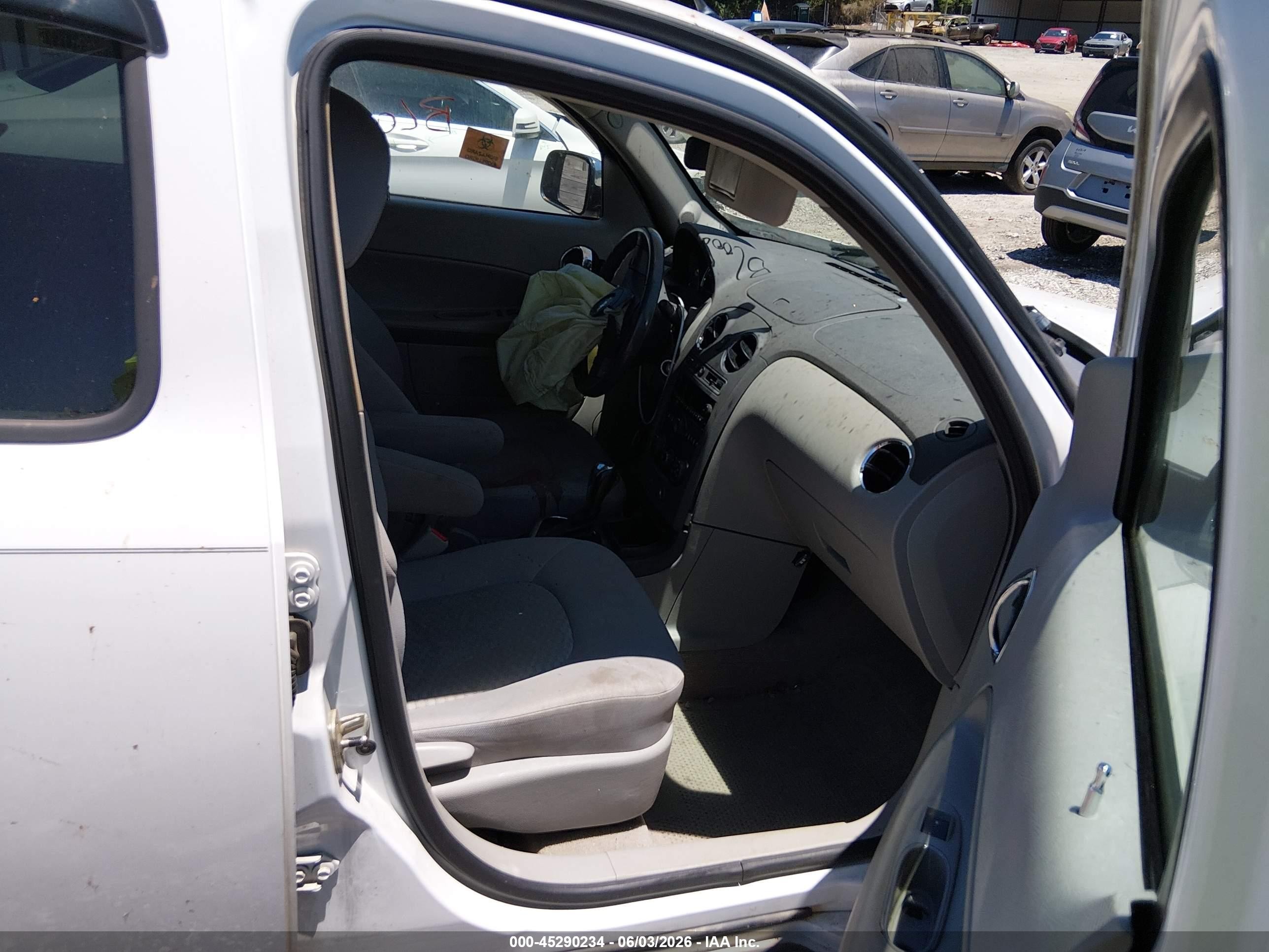 2010 Chevrolet Hhr Lt White vin: 3GNBACDV1AS538799