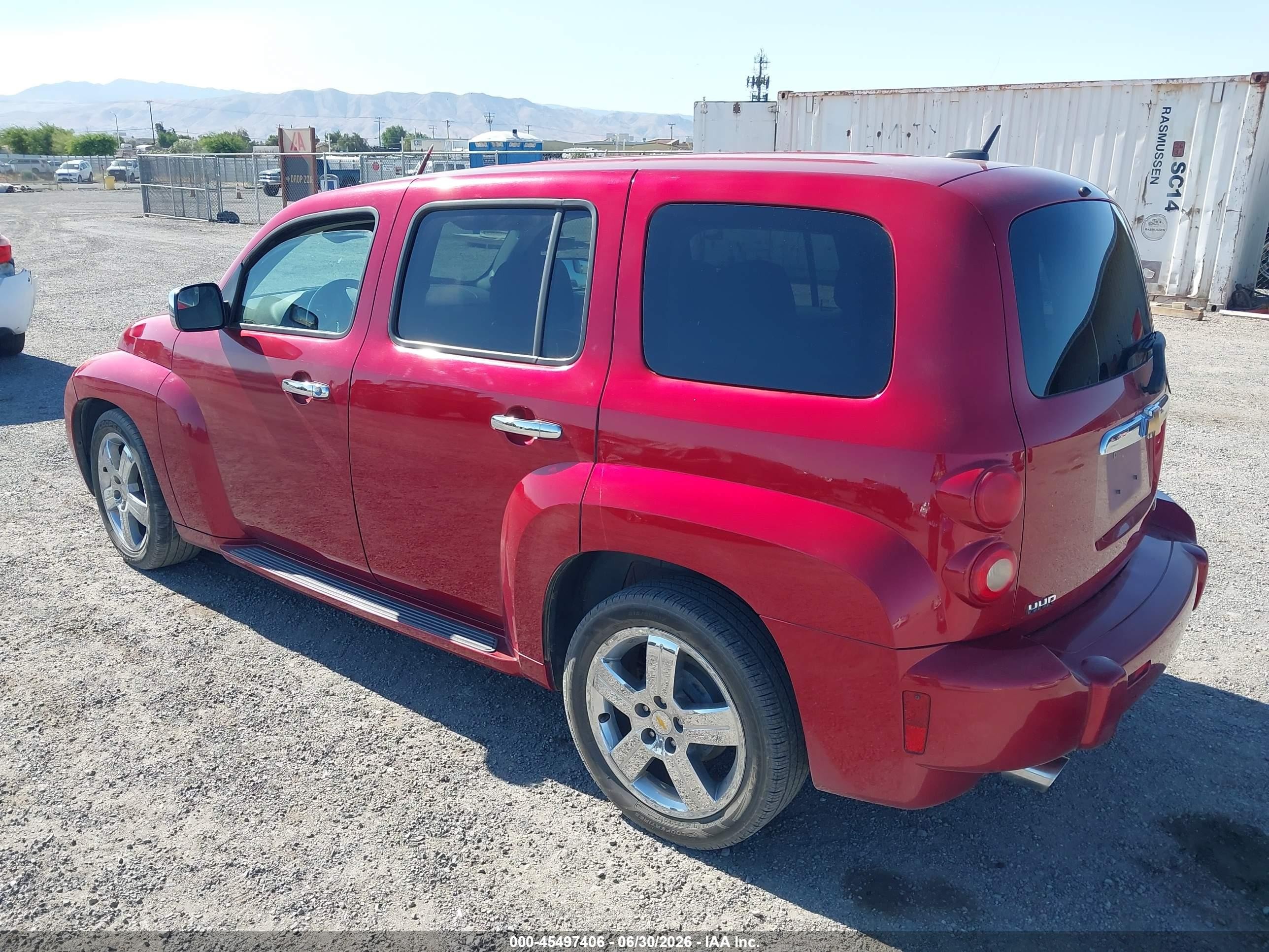 2010 Chevrolet Hhr Lt Red vin: 3GNBACDV2AS560813