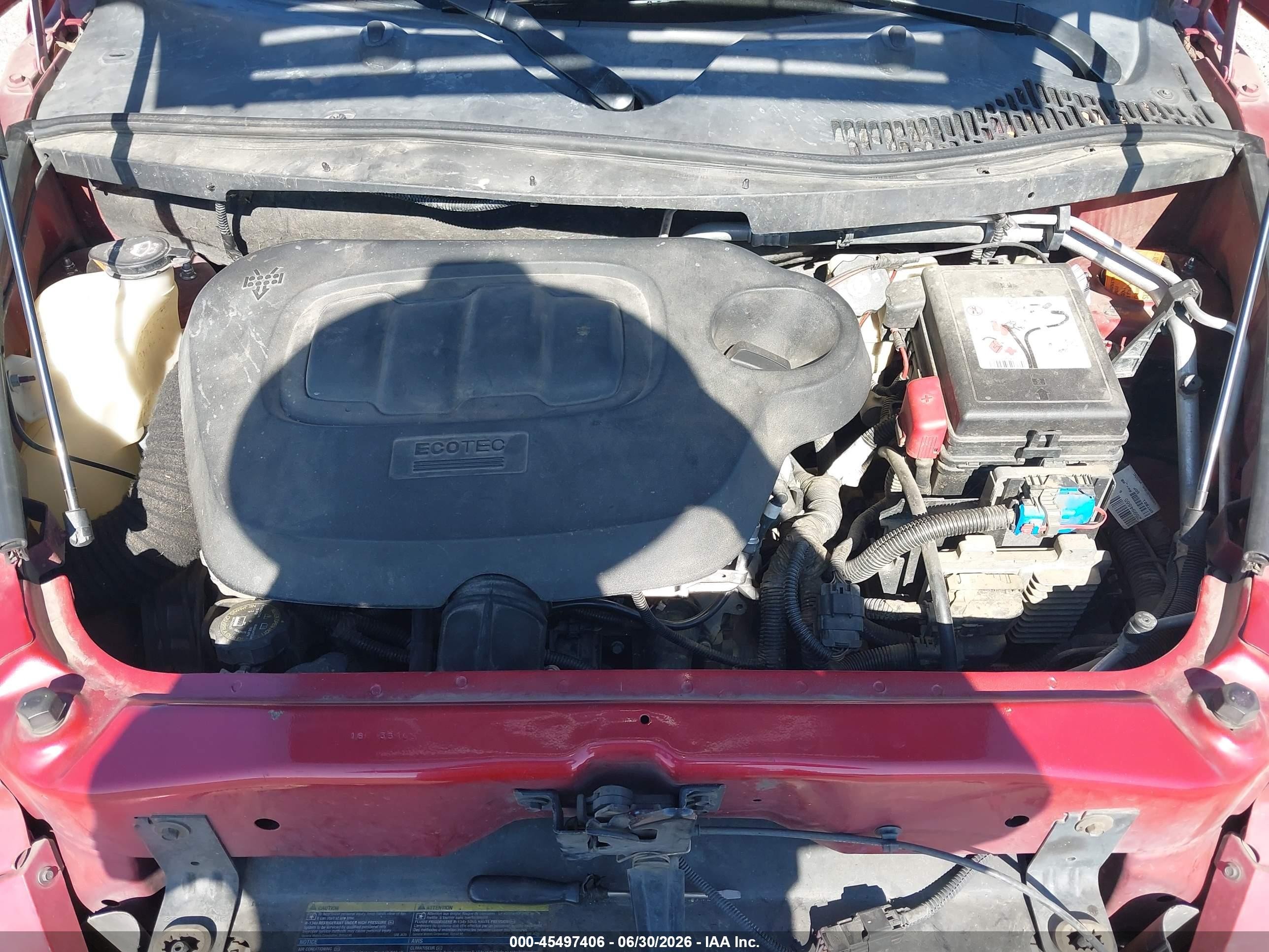 2010 Chevrolet Hhr Lt Red vin: 3GNBACDV2AS560813
