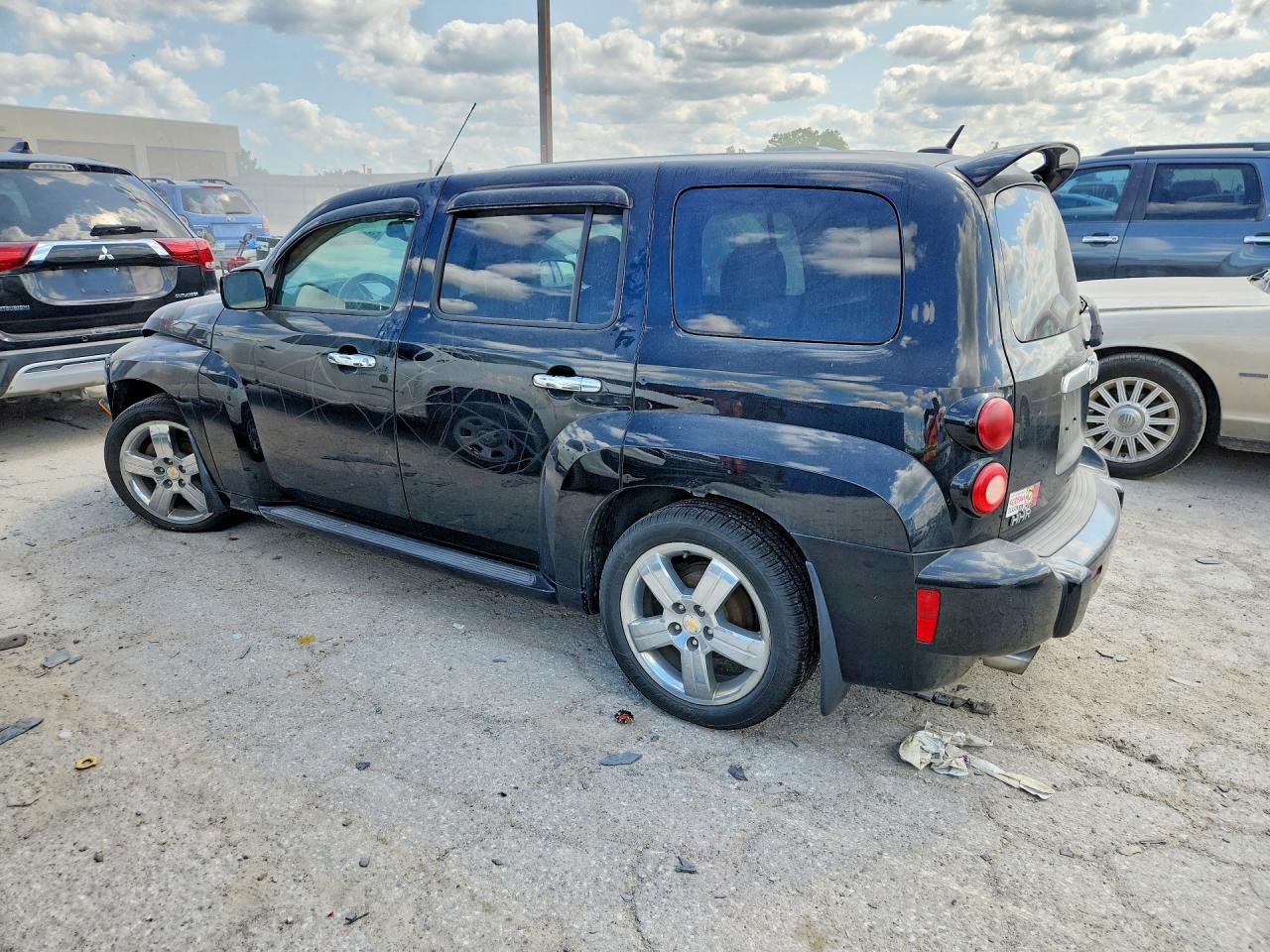 2010 Chevrolet Hhr Lt Black vin: 3GNBACDV5AS559655