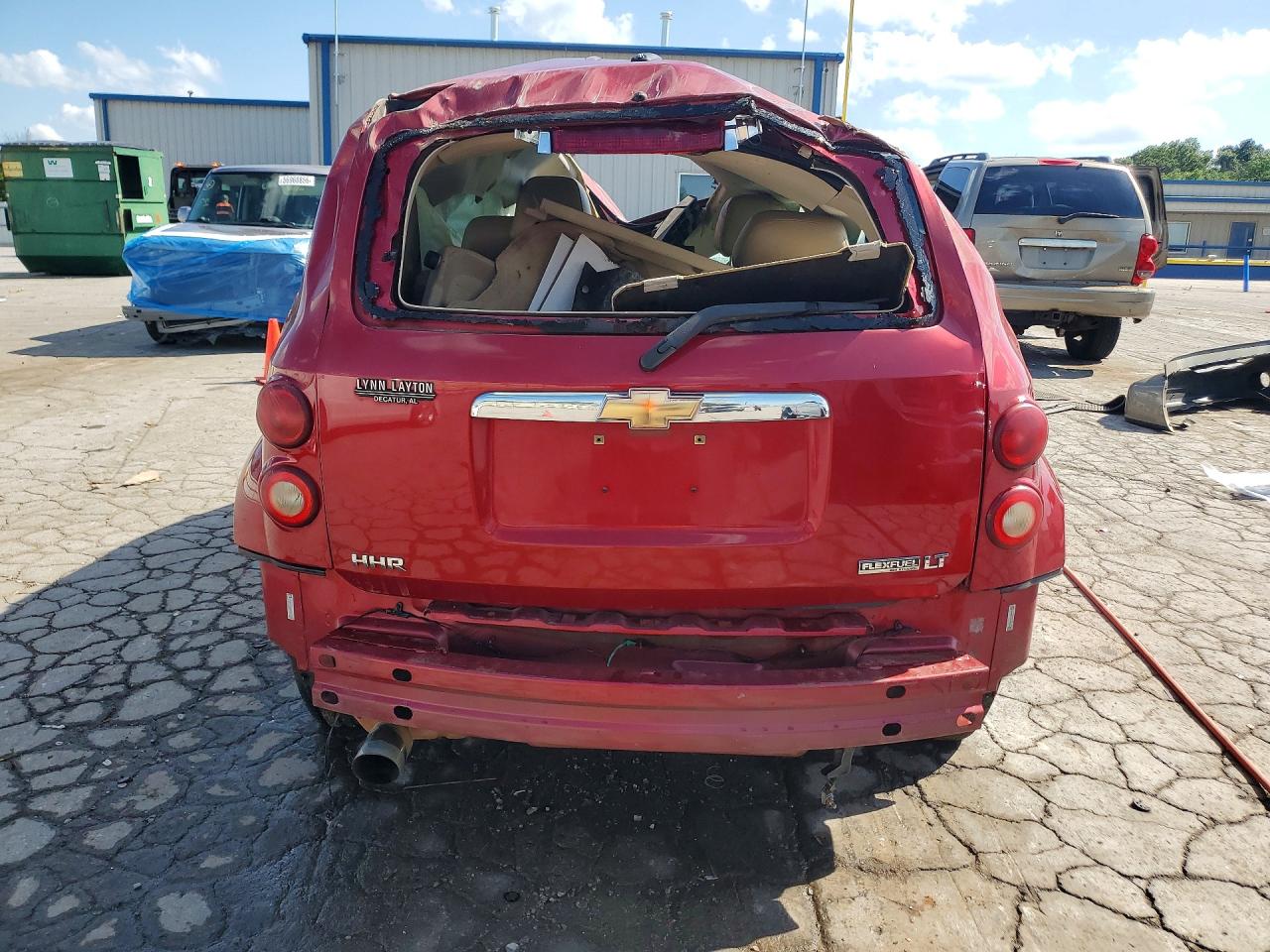 2010 Chevrolet Hhr Lt Maroon vin: 3GNBACDV5AS568064