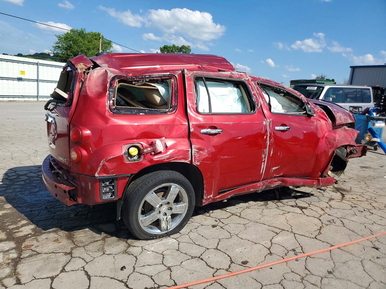 2010 Chevrolet Hhr Lt Maroon vin: 3GNBACDV5AS568064
