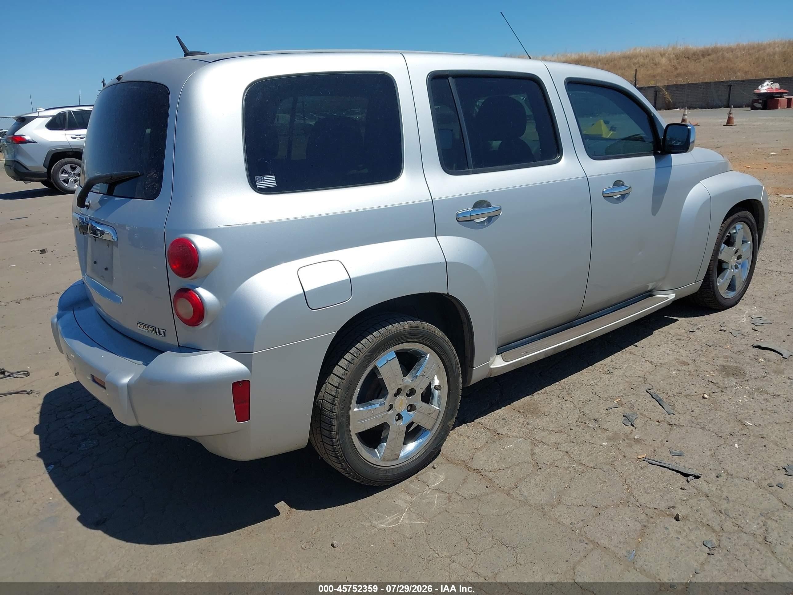 2010 Chevrolet Hhr Lt Silver vin: 3GNBACDV6AS593006