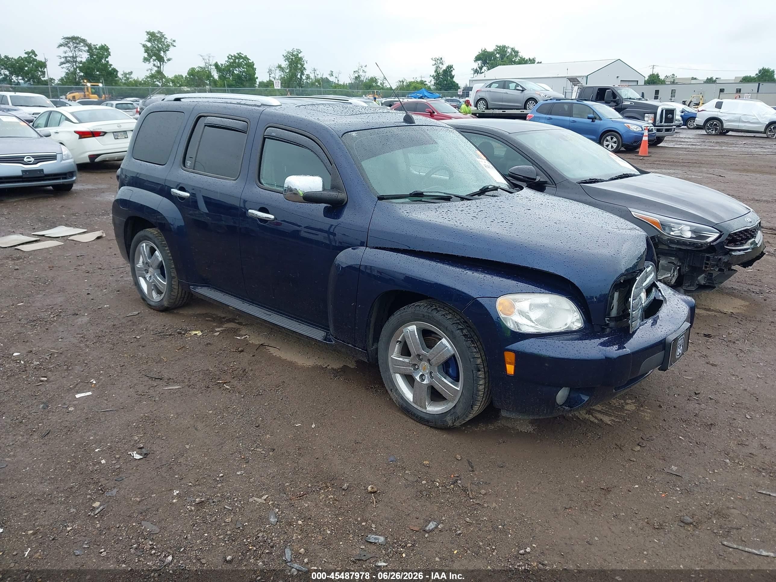 2010 Chevrolet Hhr Lt Blue vin: 3GNBACDV6AS594673