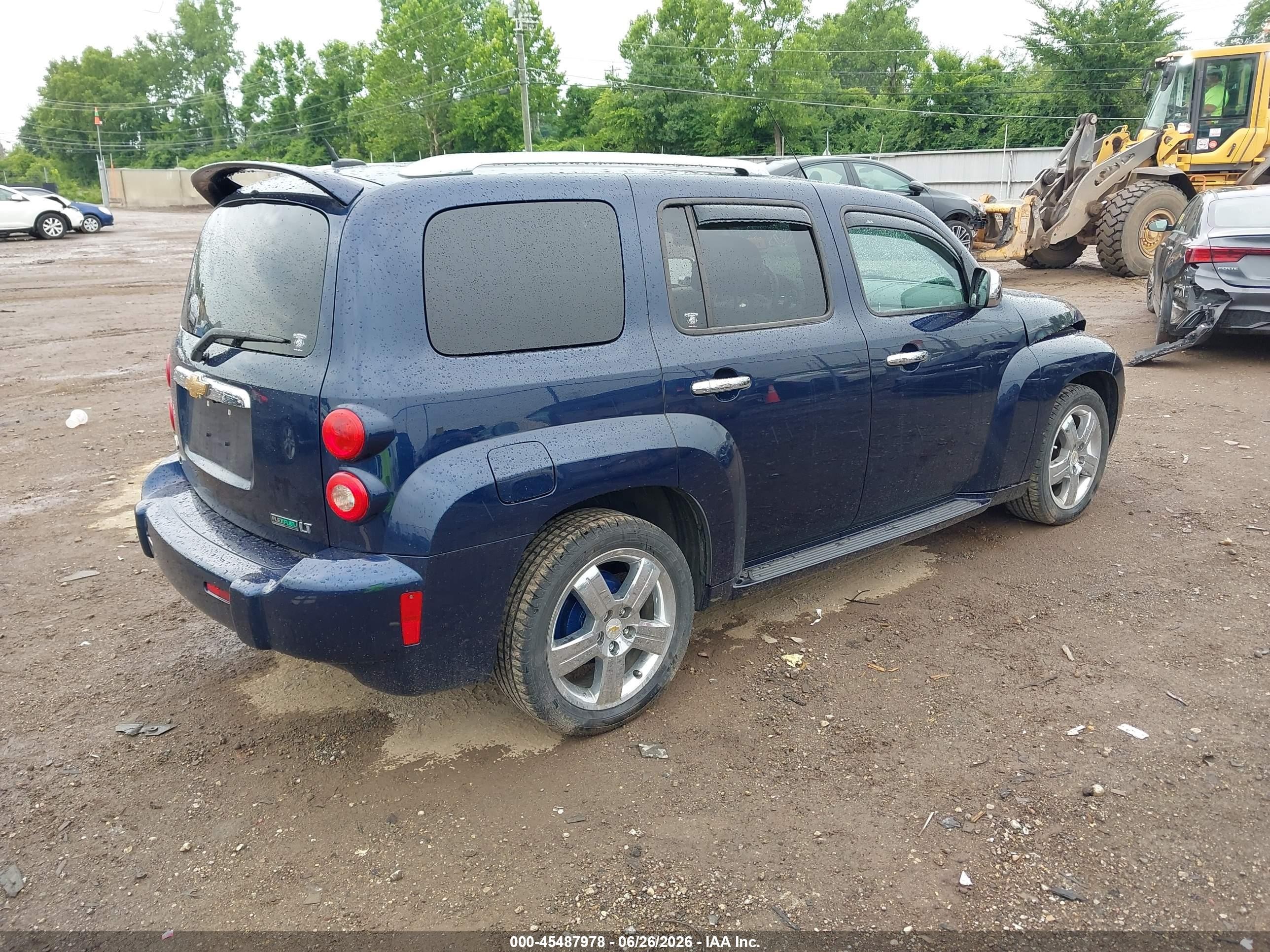 2010 Chevrolet Hhr Lt Blue vin: 3GNBACDV6AS594673