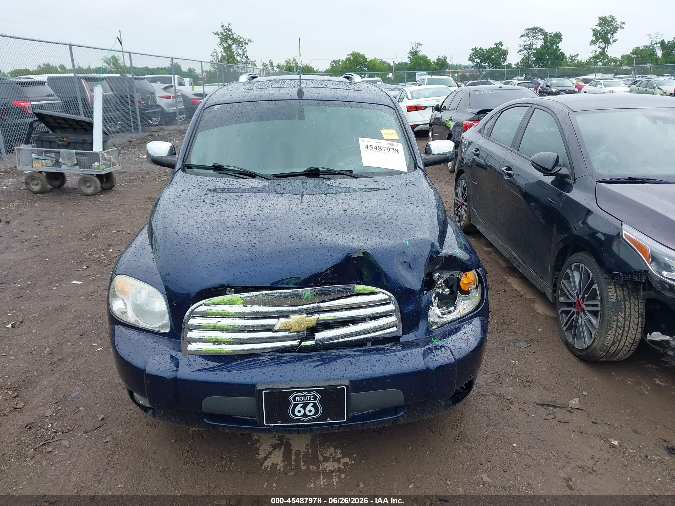 2010 Chevrolet Hhr Lt Blue vin: 3GNBACDV6AS594673