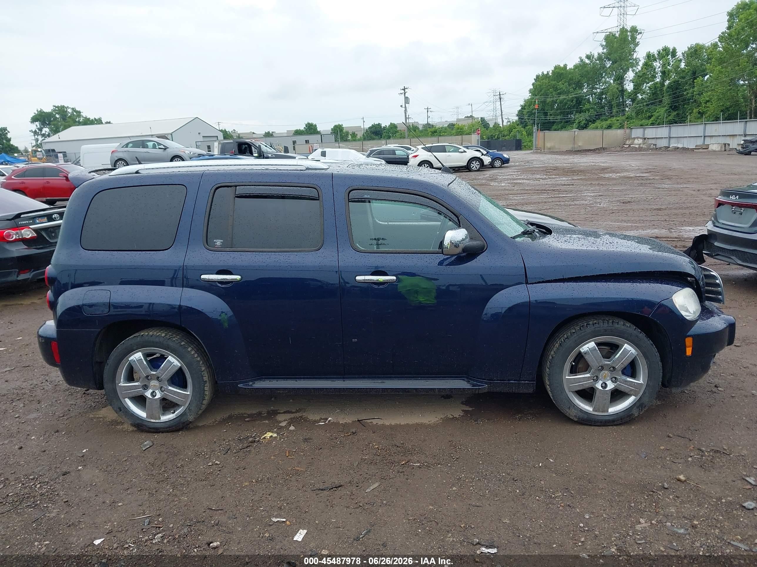 2010 Chevrolet Hhr Lt Blue vin: 3GNBACDV6AS594673