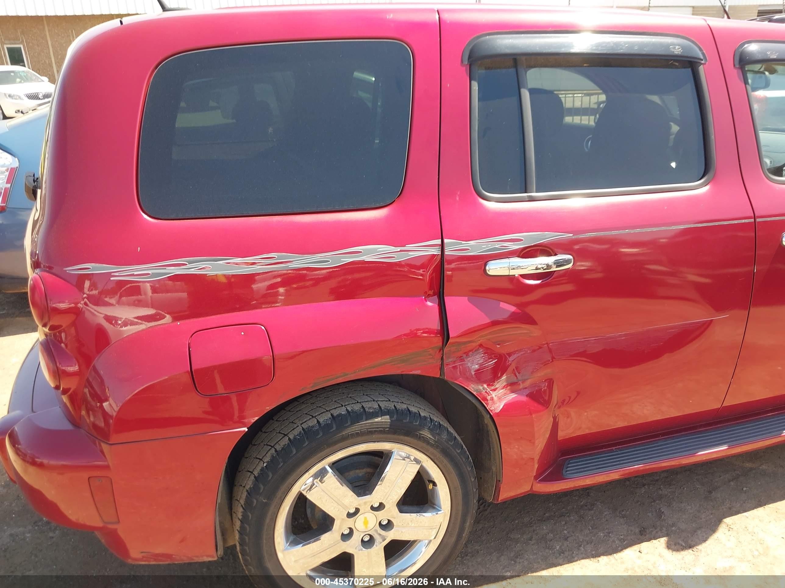 2010 Chevrolet Hhr Lt Красный vin: 3GNBACDV8AS651102