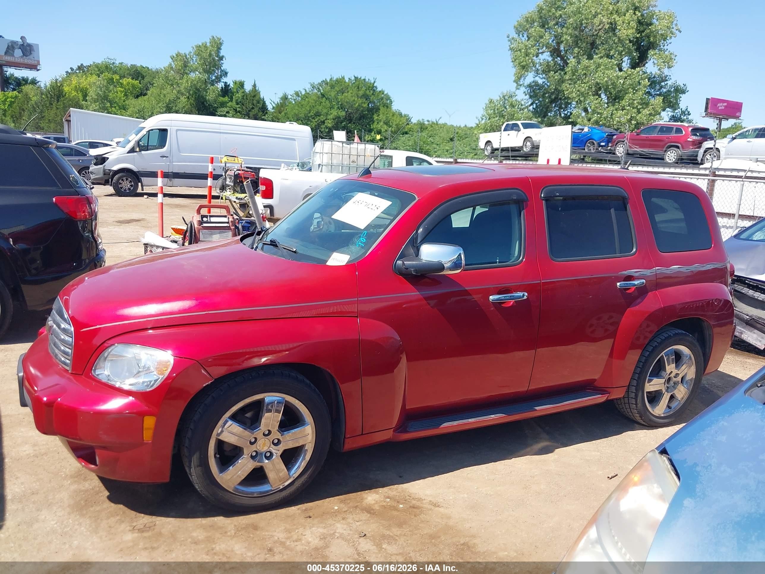 2010 Chevrolet Hhr Lt Красный vin: 3GNBACDV8AS651102
