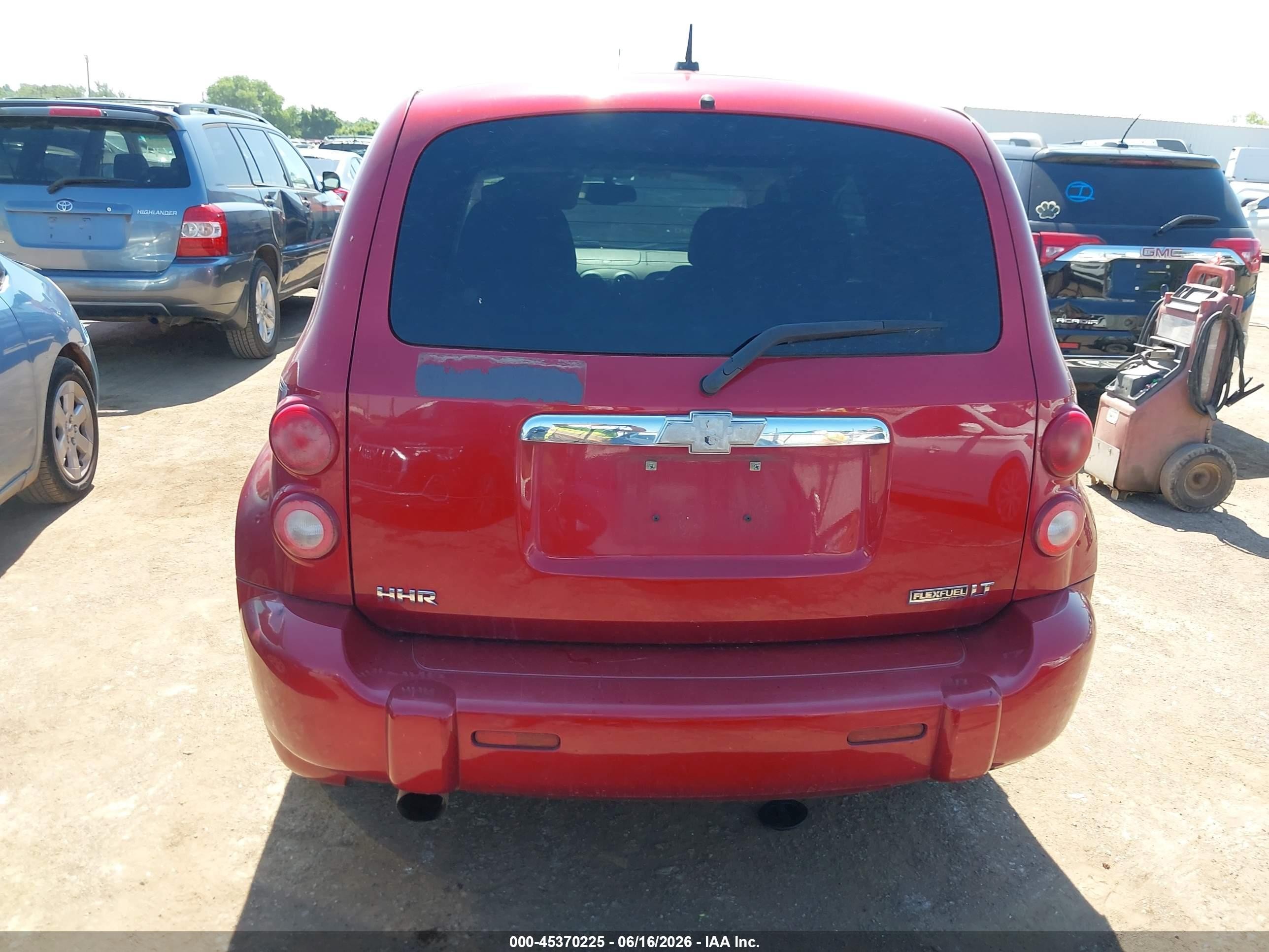2010 Chevrolet Hhr Lt Красный vin: 3GNBACDV8AS651102