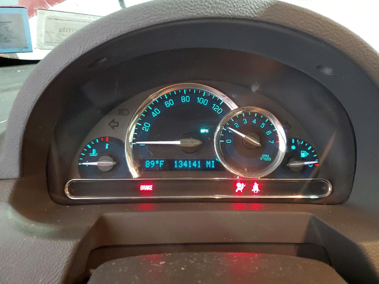 2010 Chevrolet Hhr Lt Red vin: 3GNBACDVXAS551759