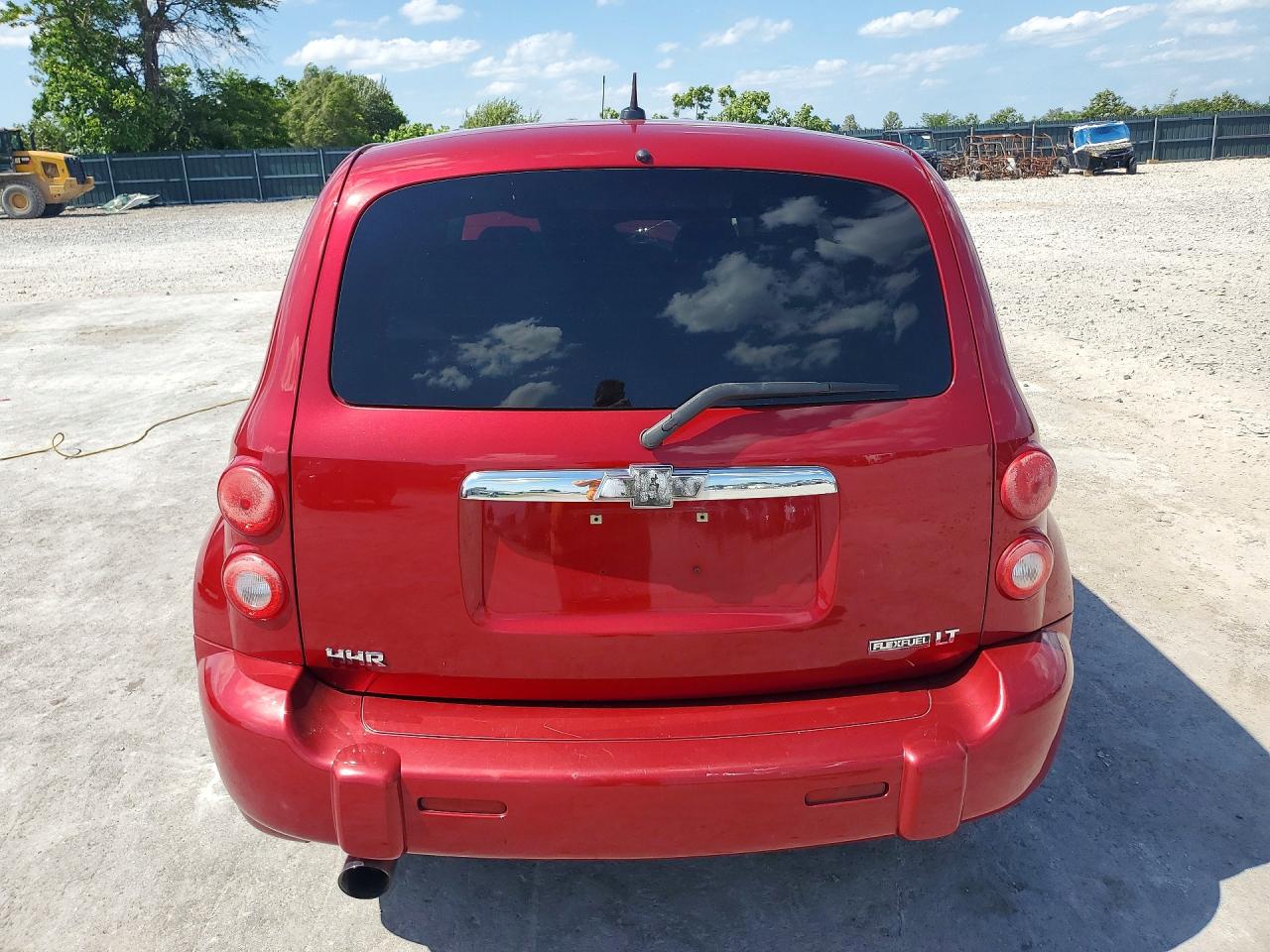 2011 Chevrolet Hhr Lt Red vin: 3GNBACFU0BS542803