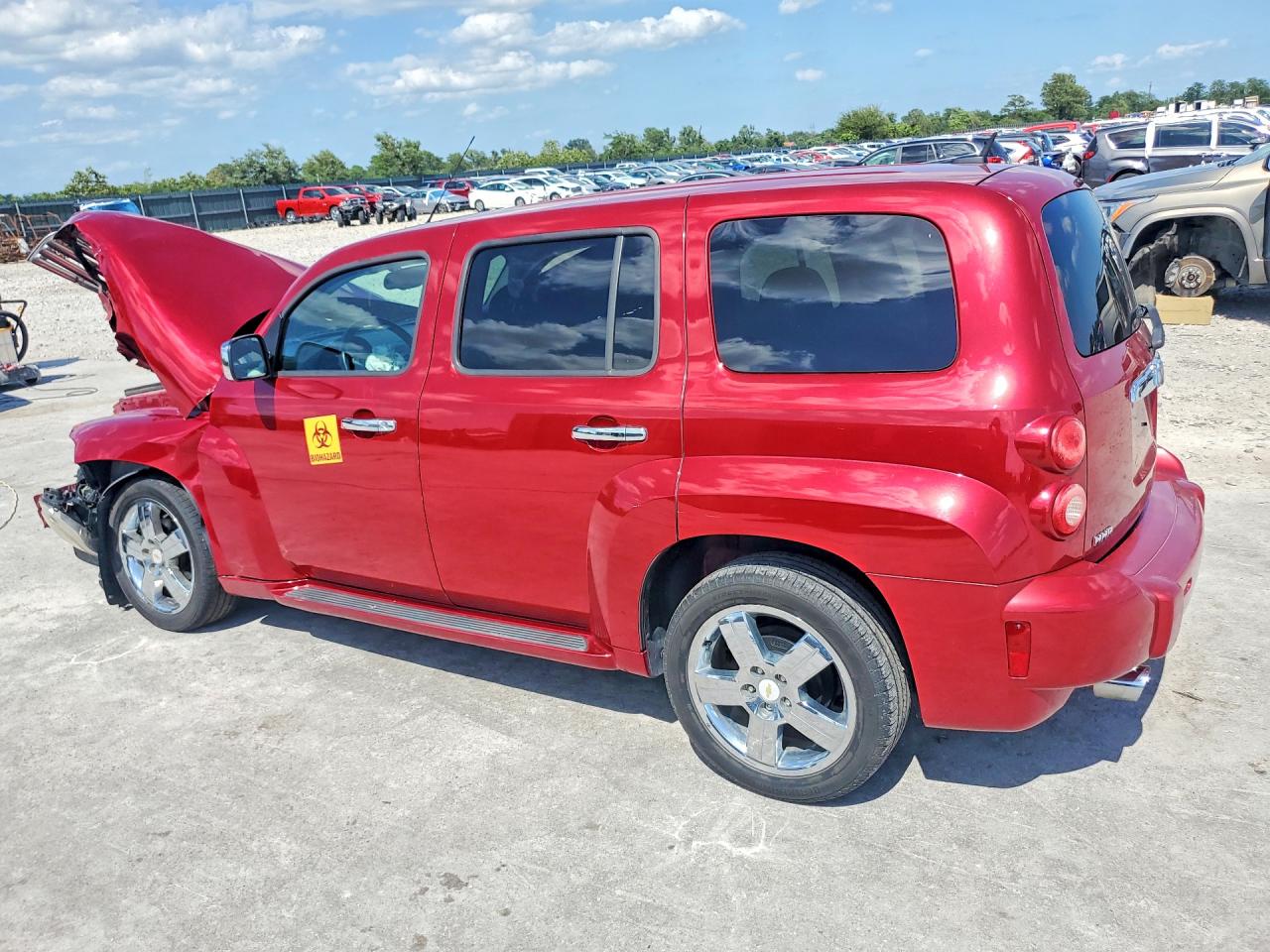 2011 Chevrolet Hhr Lt Red vin: 3GNBACFU0BS542803