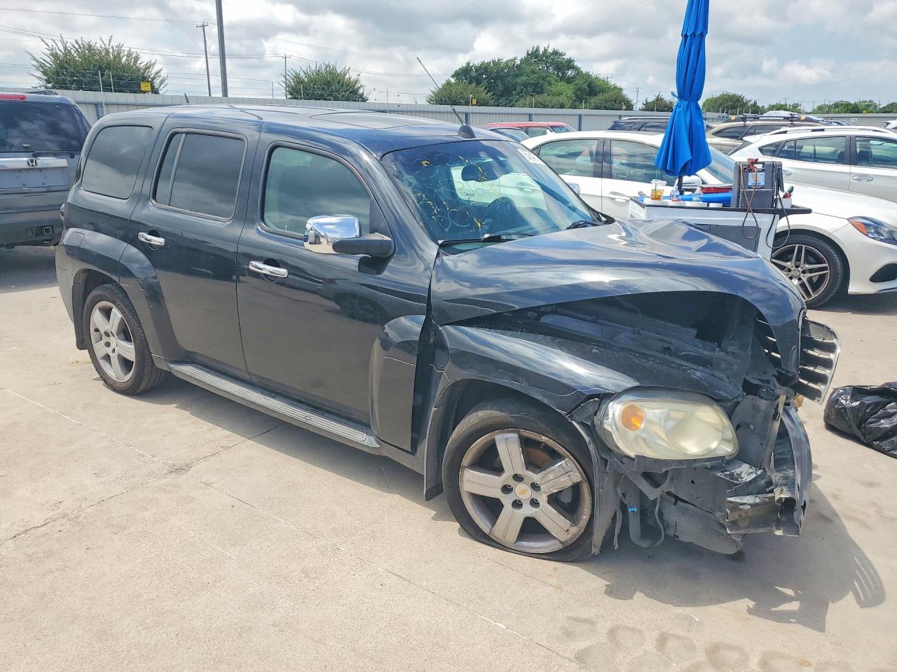 2011 Chevrolet Hhr Lt Black vin: 3GNBACFU1BS544558