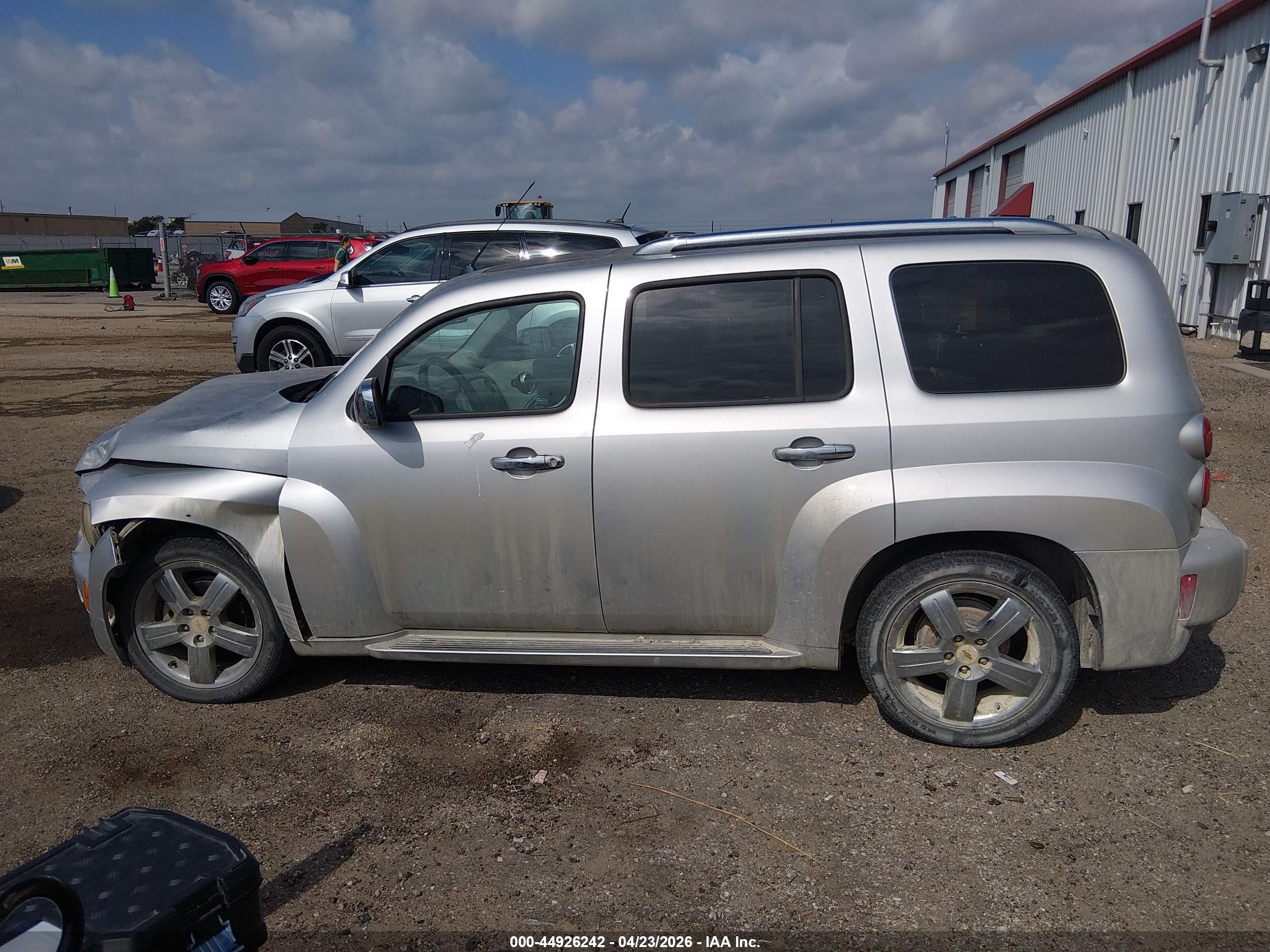 2011 Chevrolet Hhr Lt Silver vin: 3GNBACFU1BS608405