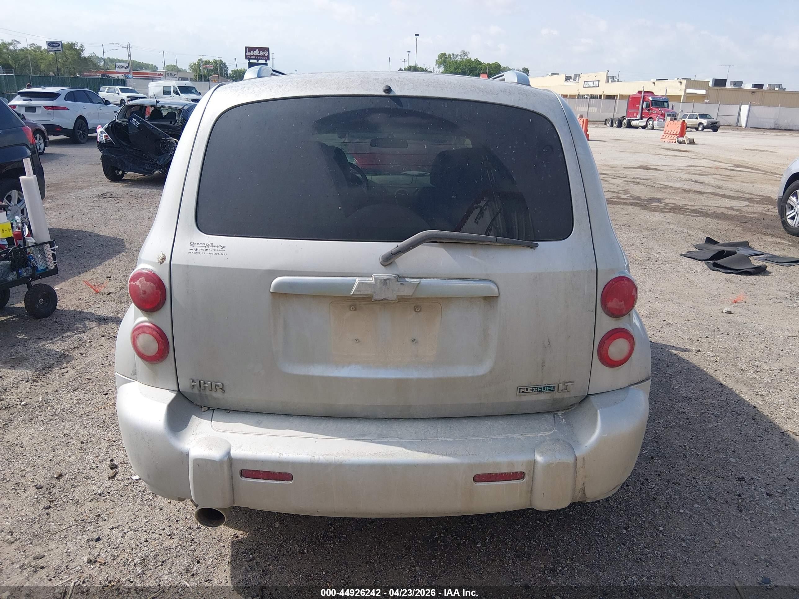 2011 Chevrolet Hhr Lt Silver vin: 3GNBACFU1BS608405