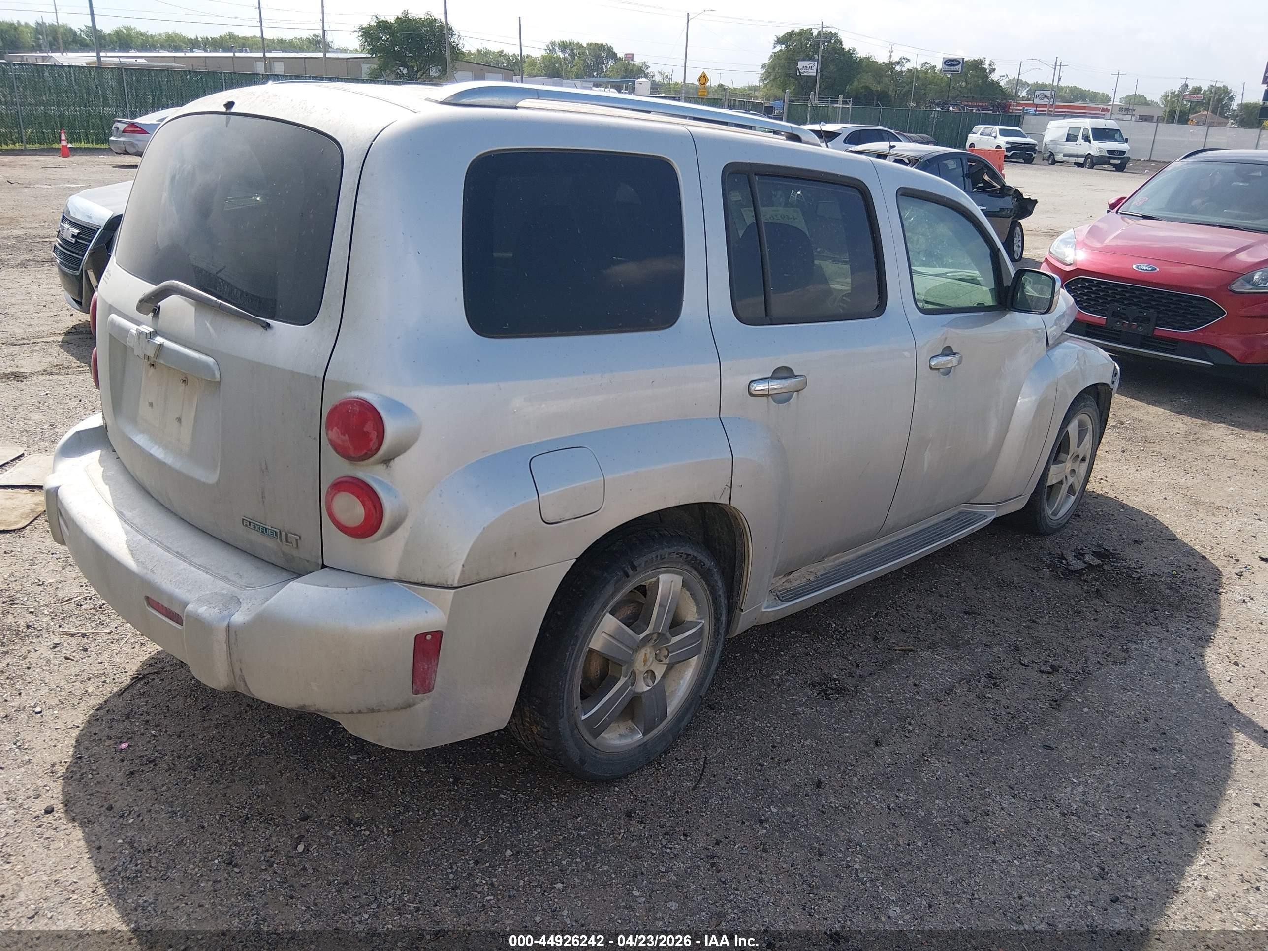 2011 Chevrolet Hhr Lt Silver vin: 3GNBACFU1BS608405