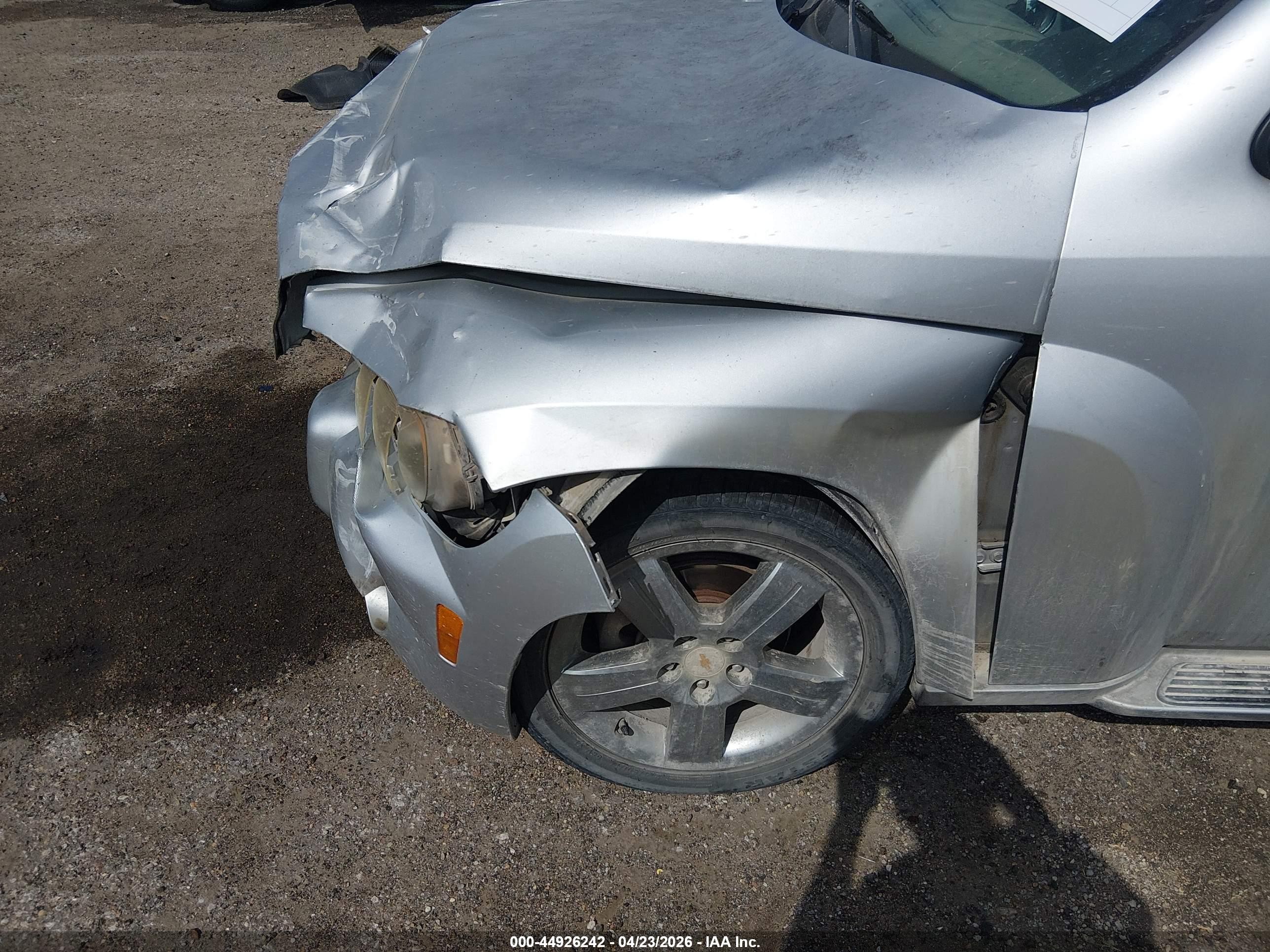2011 Chevrolet Hhr Lt Silver vin: 3GNBACFU1BS608405