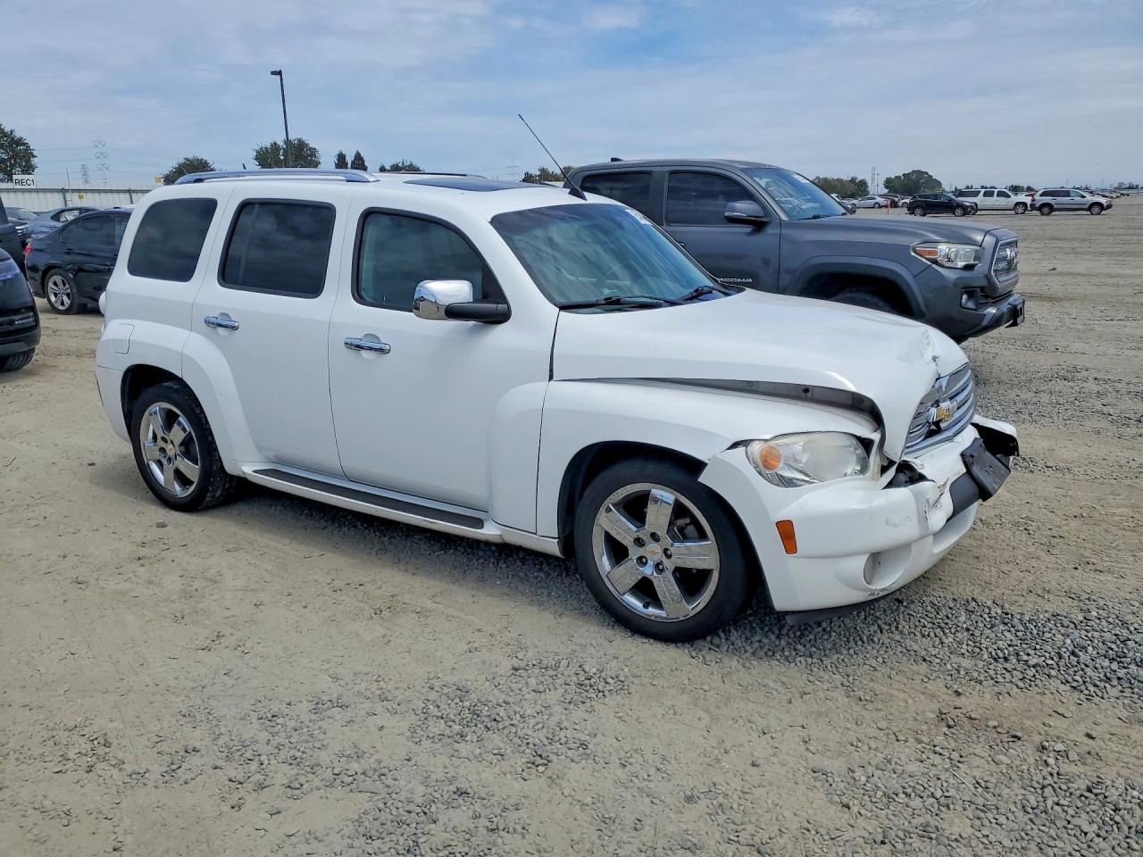 2011 Chevrolet Hhr Lt White vin: 3GNBACFU4BS657338
