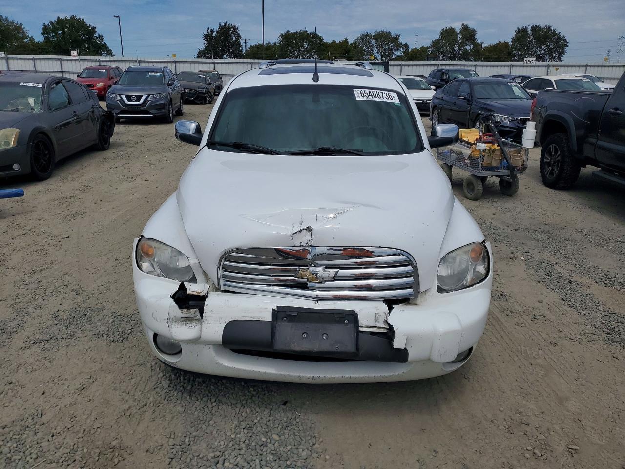 2011 Chevrolet Hhr Lt White vin: 3GNBACFU4BS657338