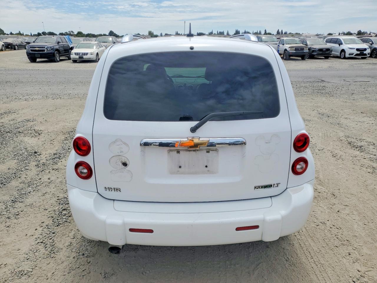 2011 Chevrolet Hhr Lt White vin: 3GNBACFU4BS657338