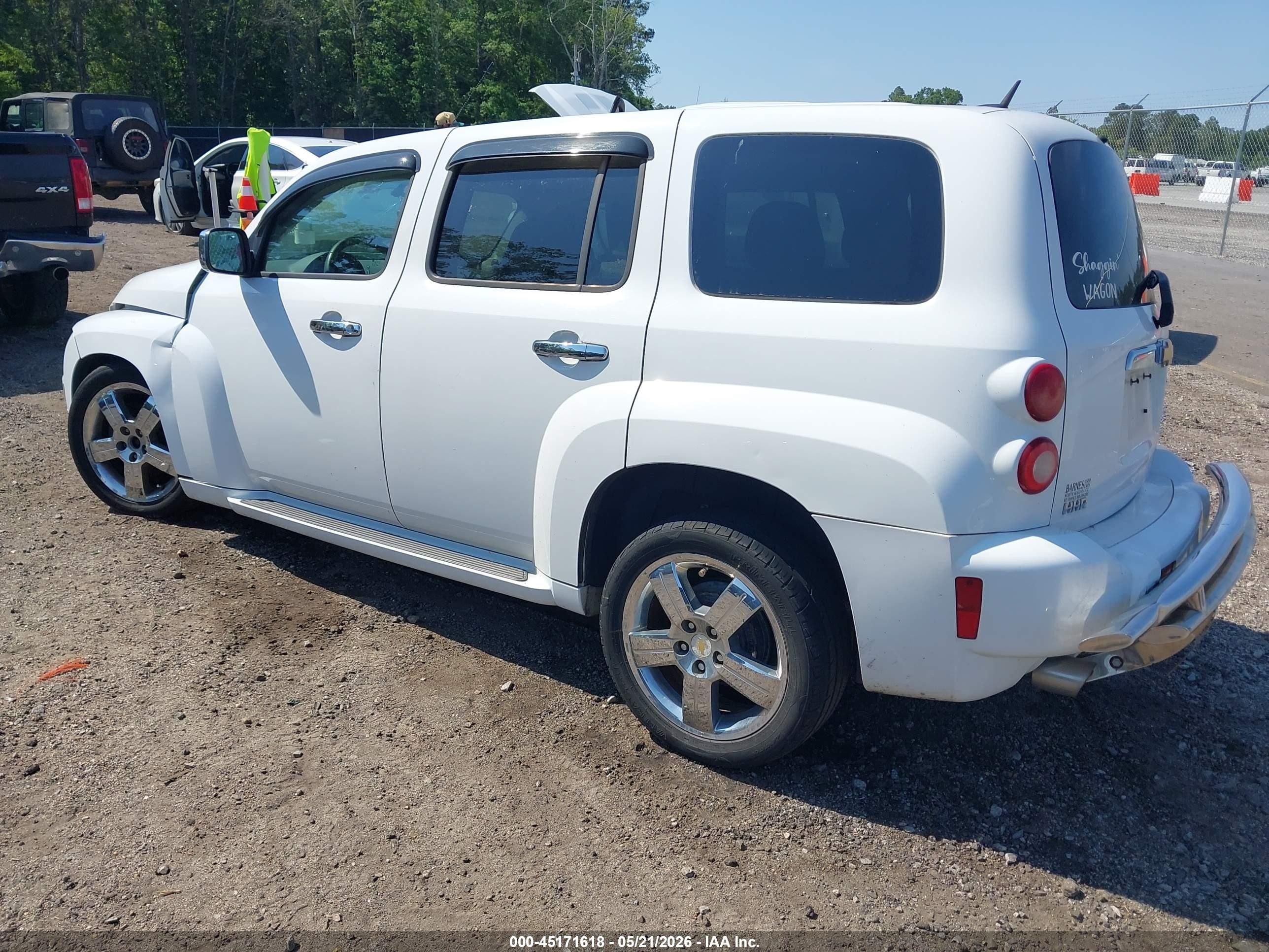 2011 Chevrolet Hhr Lt White vin: 3GNBACFU5BS601957